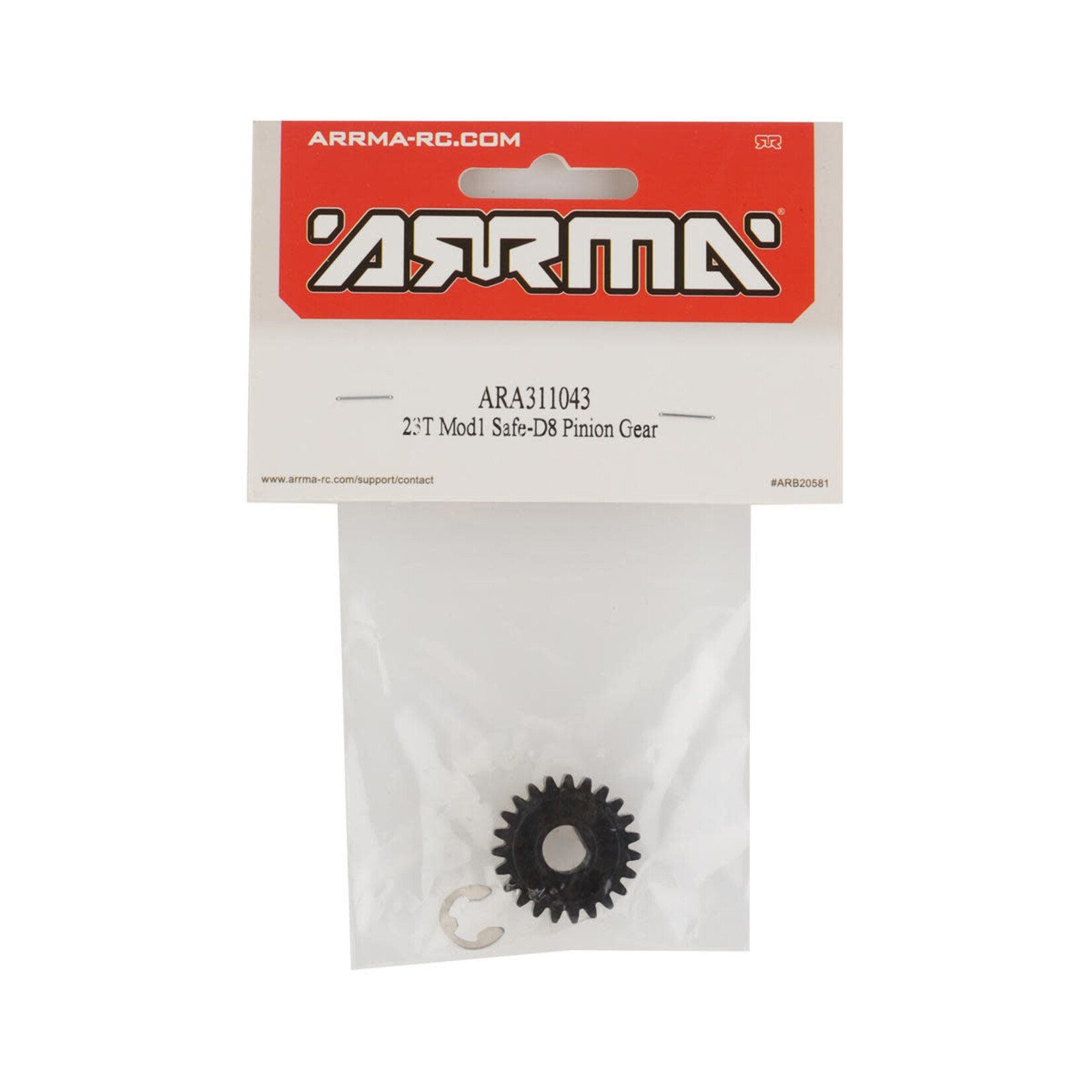 ARRMA #ARA311043 Arrma Safe-D8 Mod1 Pinion Gear (23T)