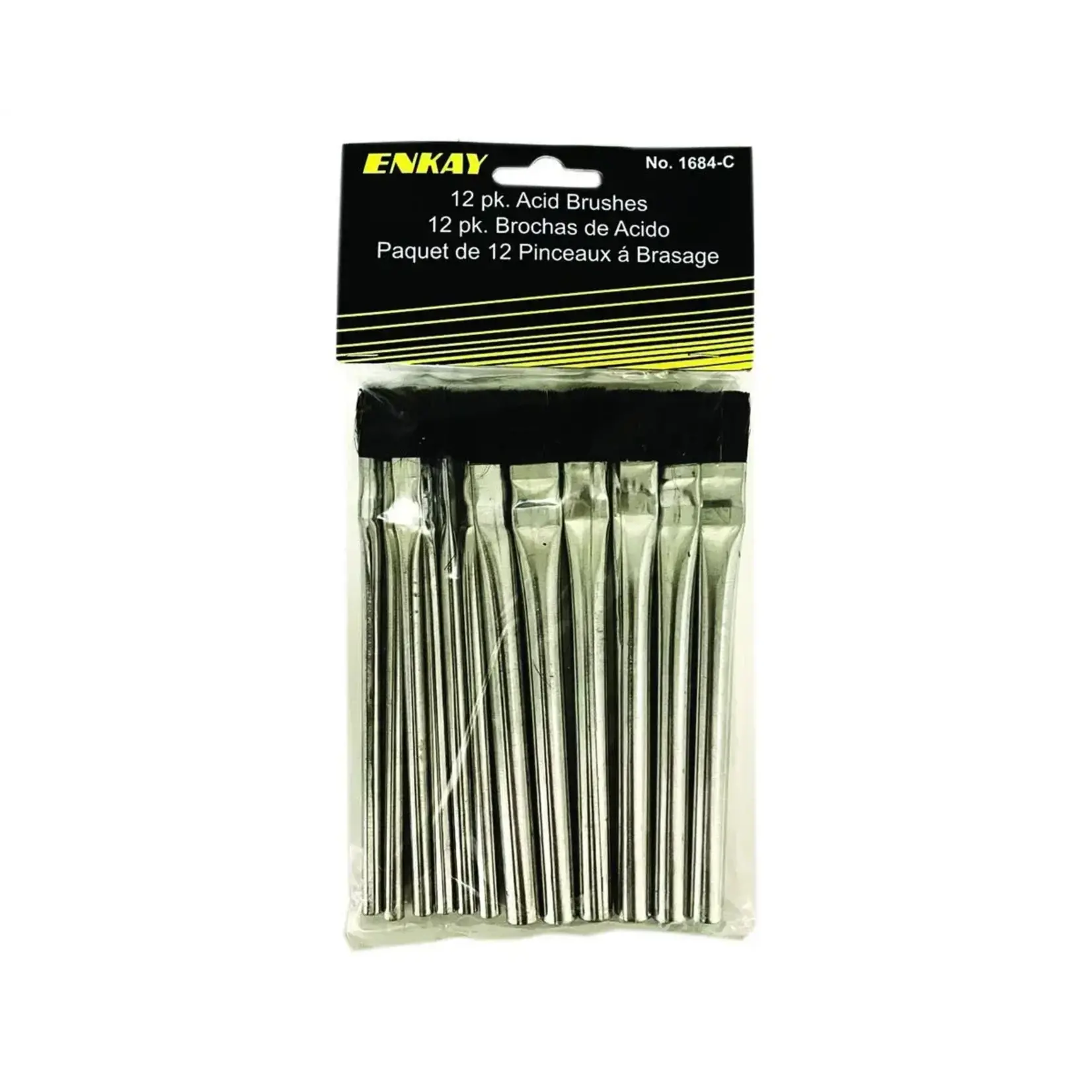 Enkay #1684-C Enkay 12pc Acid Brush Assortment