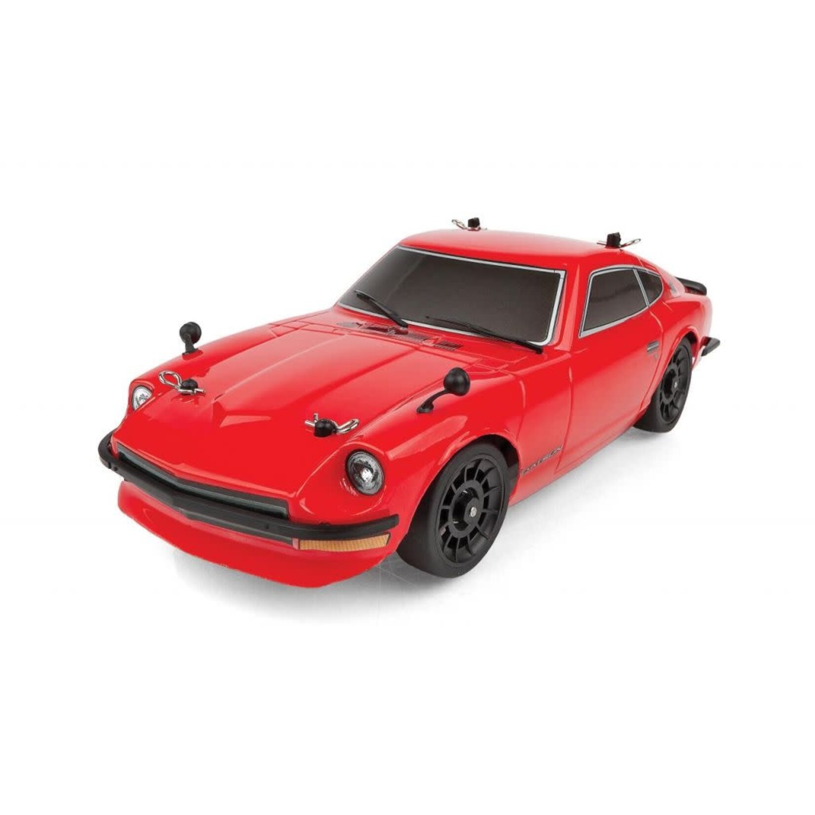 Team Associated #20191C Team Associated SR27 Datsun 240Z RTR NiMH Combo, Red
