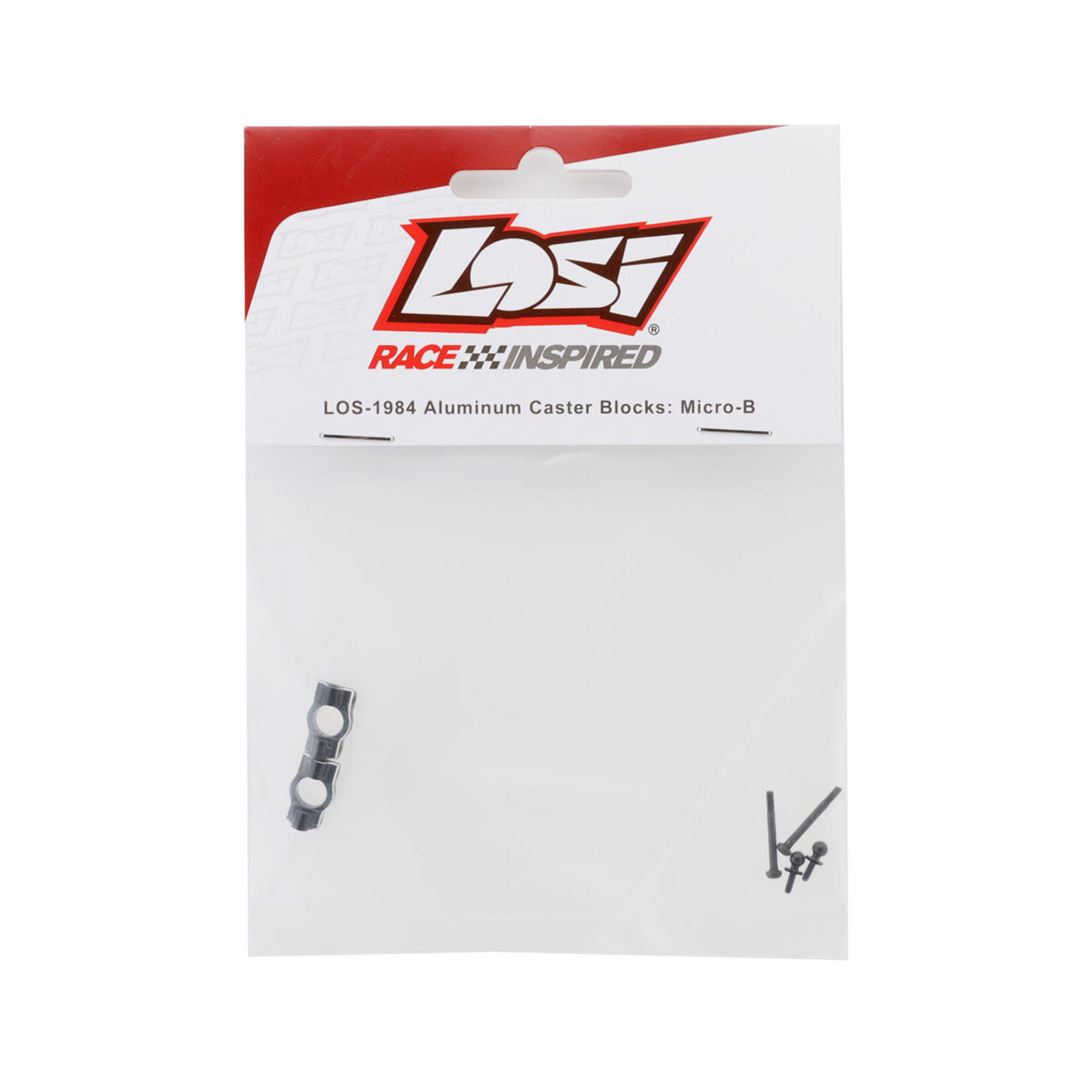 Losi #LOS-1984 Losi Micro-B Aluminum Caster Blocks (2) w/Hardware