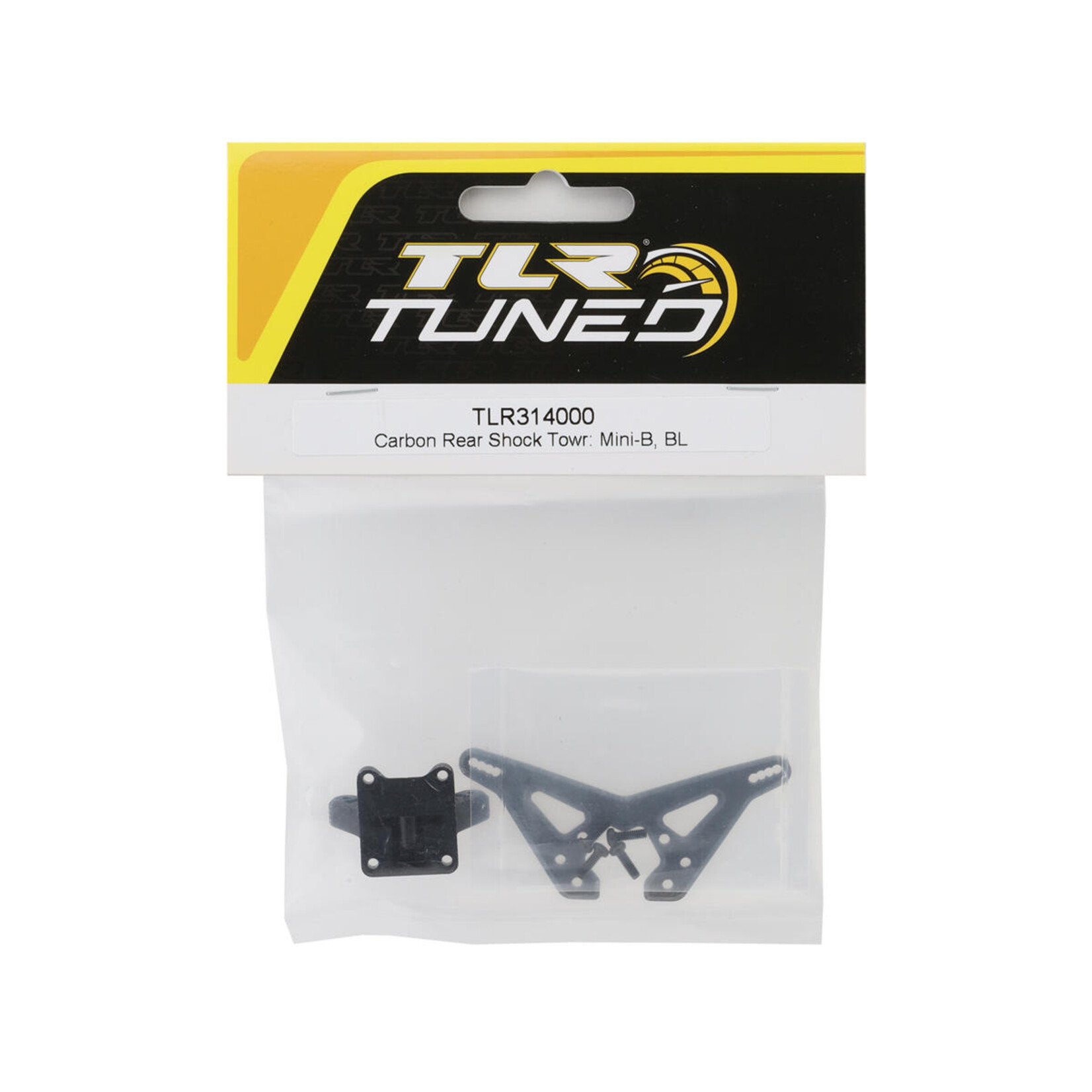 Team Losi Racing #TLR314000 Team Losi Racing Mini-B Carbon Rear Shock Tower