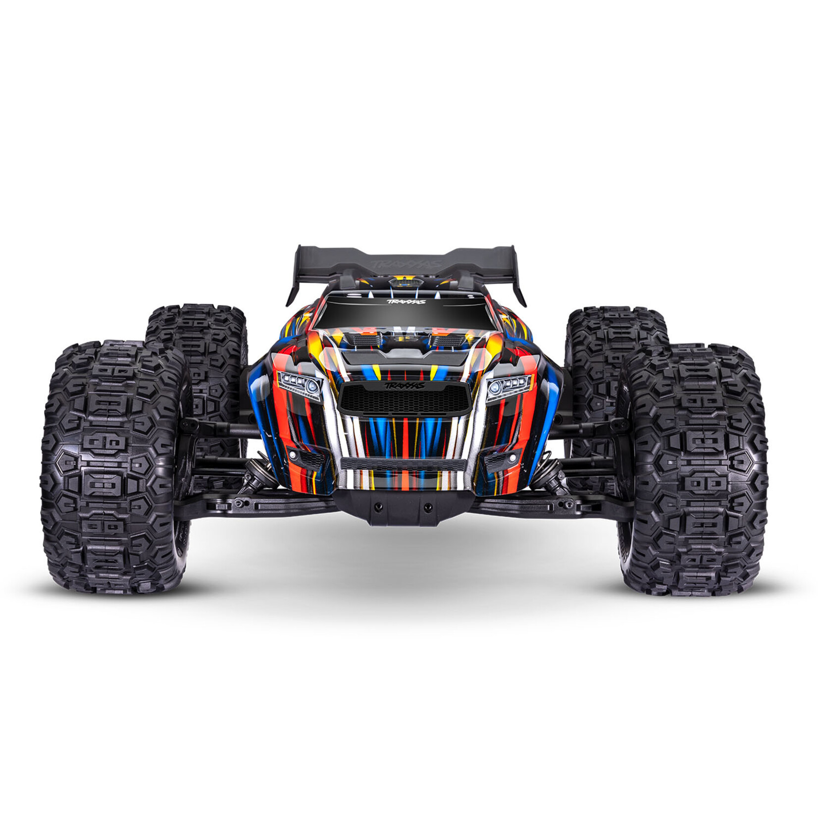 Traxxas #95096-4-BLUE Traxxas Sledge RTR 6S 4WD Electric Brushless 1/8 Monster Truck (Blue) w/Belted Sledgehammer Tires & TQi 2.4GHz TSM Radio