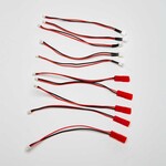 Spektrum #SPMA3021 Spektrum UM to JST (5) & UM to PH2.0 (5) Charger Adapters