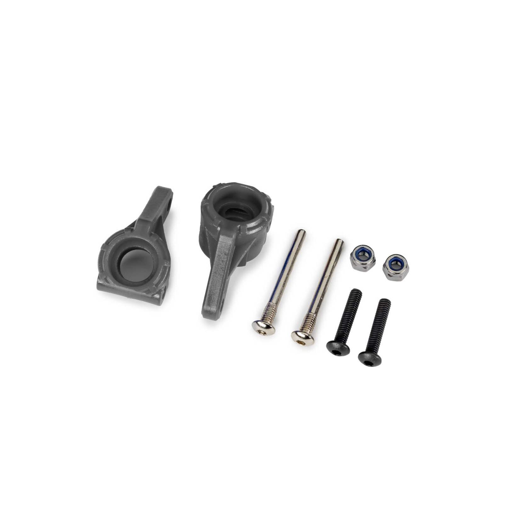 Traxxas #9137-GRAY Traxxas Steering Blocks Gray, Left & Right