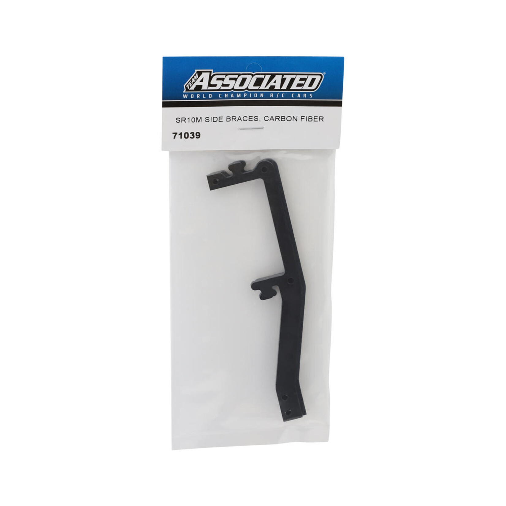 Team Associated #71039  Team Associated SR10M Carbon Fiber Side Braces (2)
