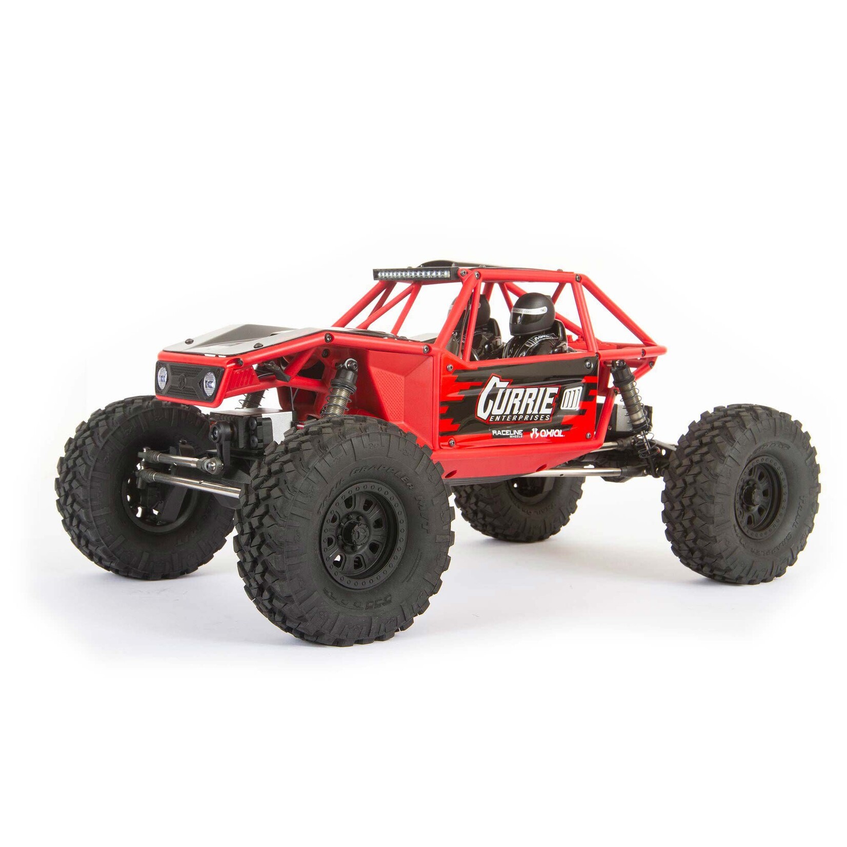Axial #AXI03022BT1  Axial Capra 1.9 4WS Unlimited Trail Buggy 1/10 RTR 4WD Rock Crawler (Red) w/DX3 2.4GHz Radio