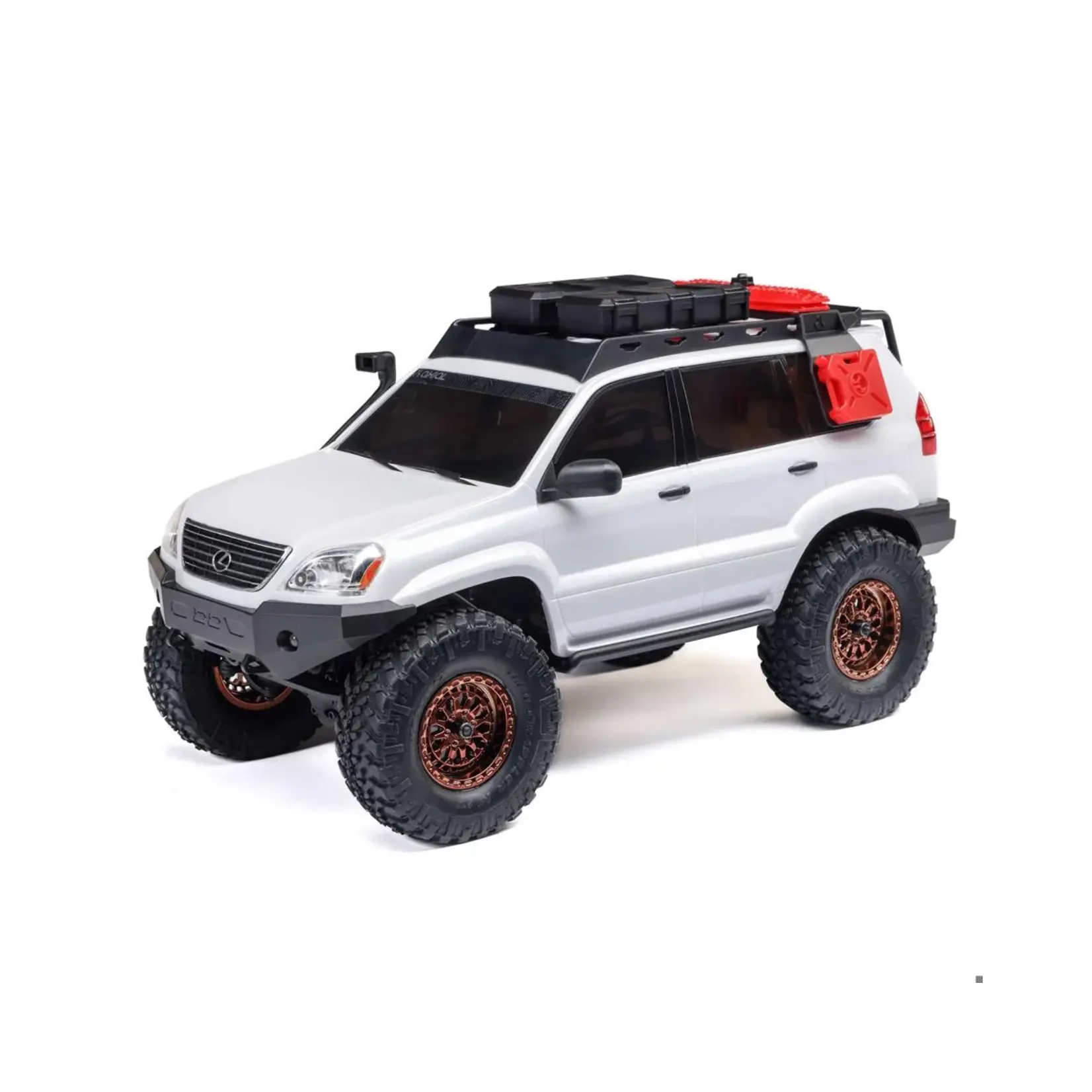 Axial #AXI-1532T1 Axial 1/24 SCX24 Lexus GX 470 4X4 Rock Crawler RTR, White