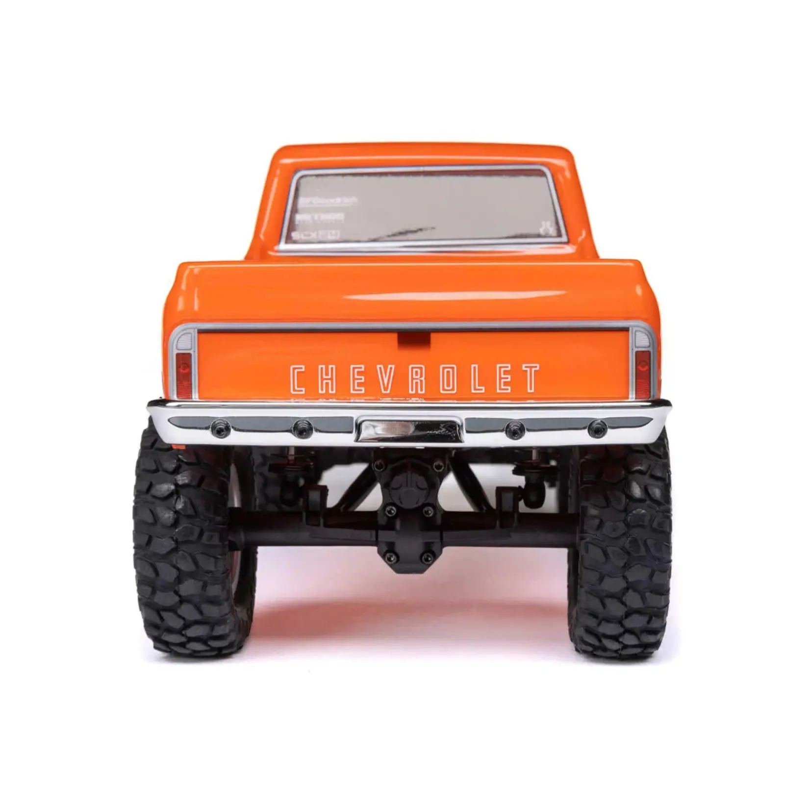 Axial #AXI00001V2T3 Axial 1/24 SCX24 1967 Chevrolet C10 4WD Brushed Truck RTR, Orange