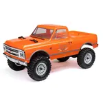 Axial #AXI00001V2T3 Axial 1/24 SCX24 1967 Chevrolet C10 4WD Brushed Truck RTR, Orange