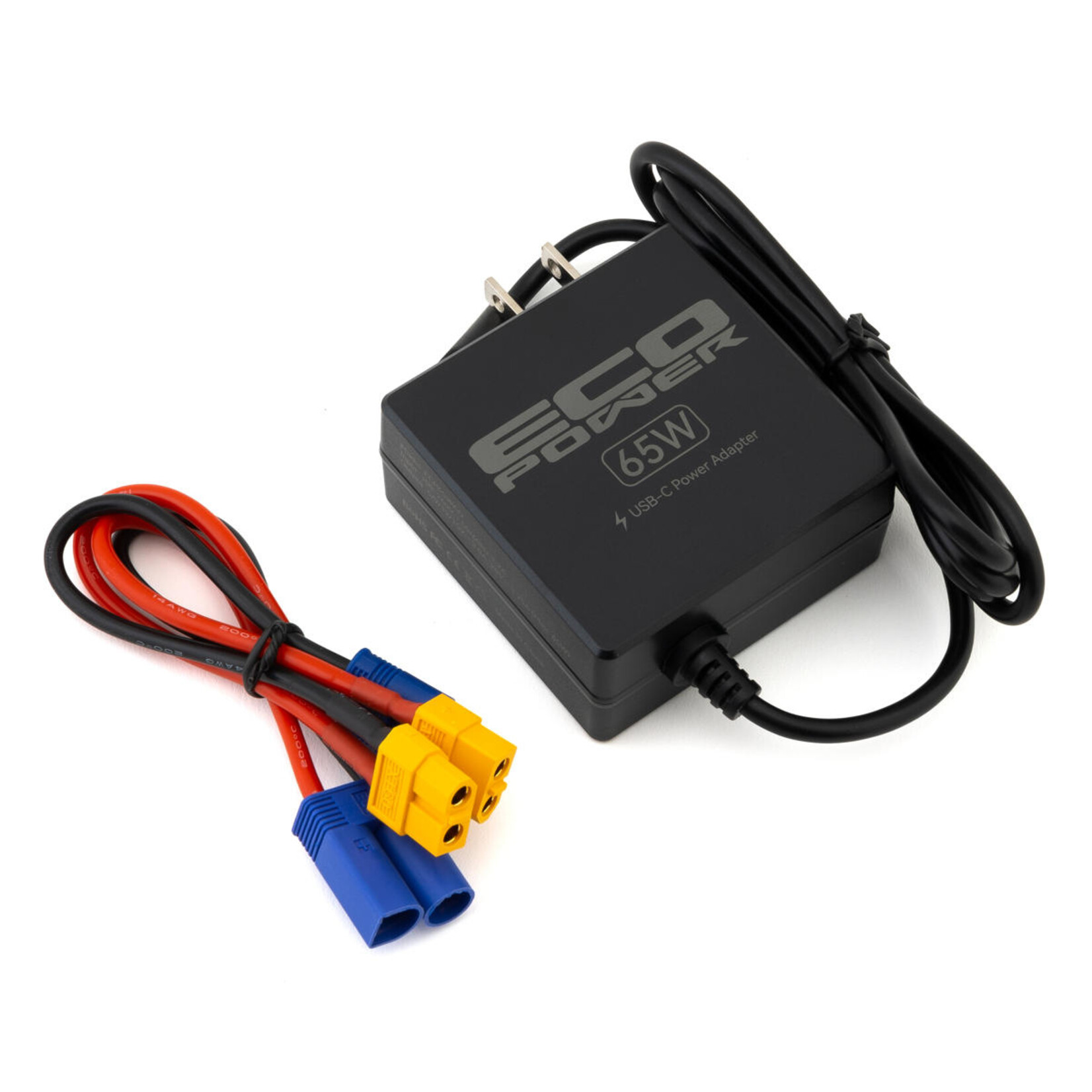 EcoPower #ECP-1007  EcoPower "Electron Mini" 2-4S Intelligent LiPo/LiHV/LiFe Battery Charger (2-4S/5A/60W) w/65W USB-C PD Power Supply