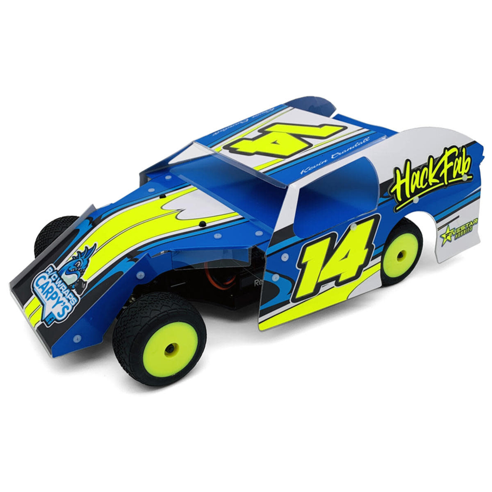 HackFab #HFB20102 HackFab Losi Mini-T/Mini-B MWM Body (Clear)