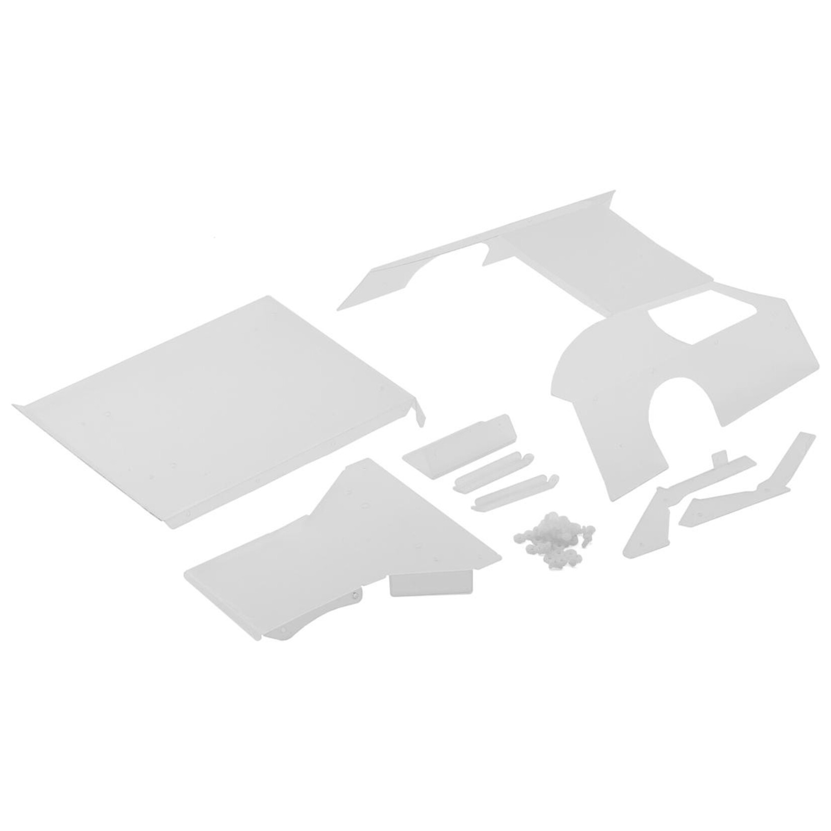 HackFab #HFB20102 HackFab Losi Mini-T/Mini-B MWM Body (Clear)