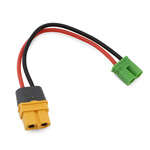 EcoPower #ECP-1530 EcoPower XT60 to EC2 Charge Lead (Female XT60 to Male EC2) (4.5") (14AWG)
