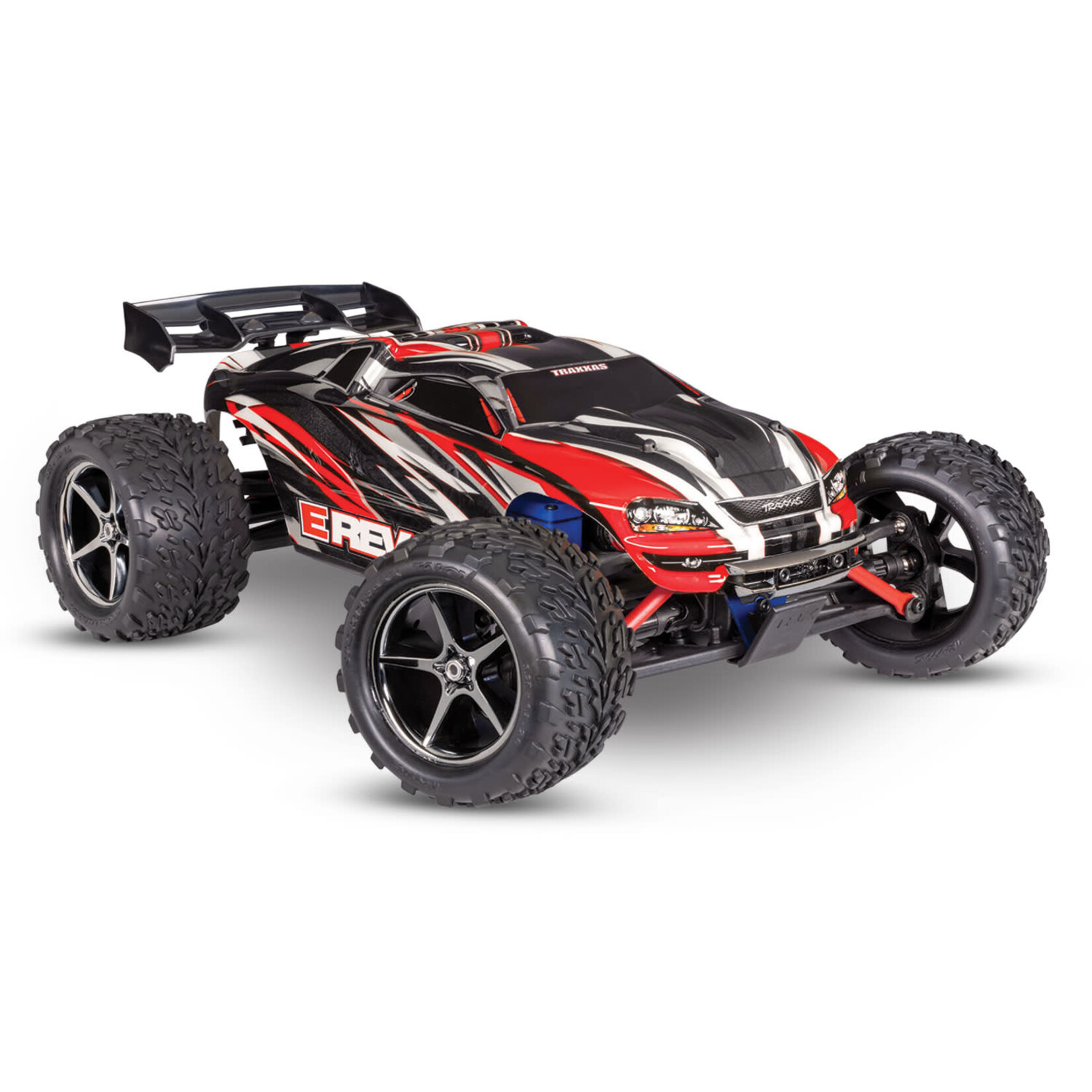 Traxxas #71054-8-RED Traxxas E-Revo 1/16 4WD RTR Truck (Red) w/XL-2.5 ESC, TQ 2.4GHz Radio, Battery & USB-C Charger