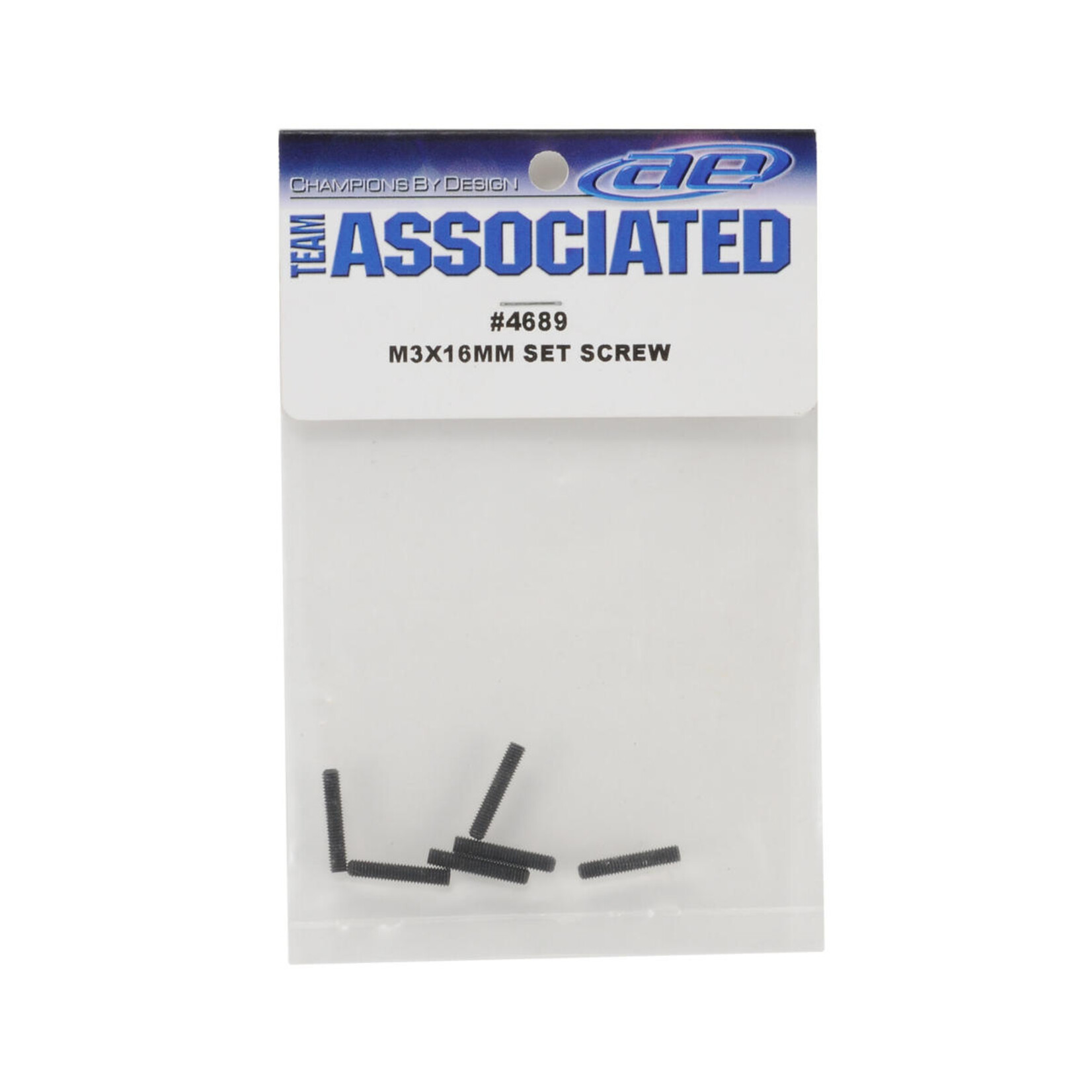 Team Associated #4689  Team Associated Set Screws 3x16 mm