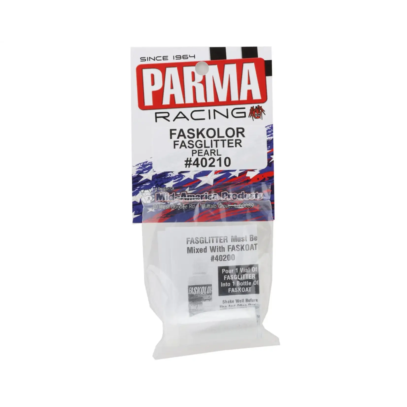 Parma #40210 Parma PSE Fasglitter Metal-Flake Airbrush Glitter (Pearl) (5.5g)