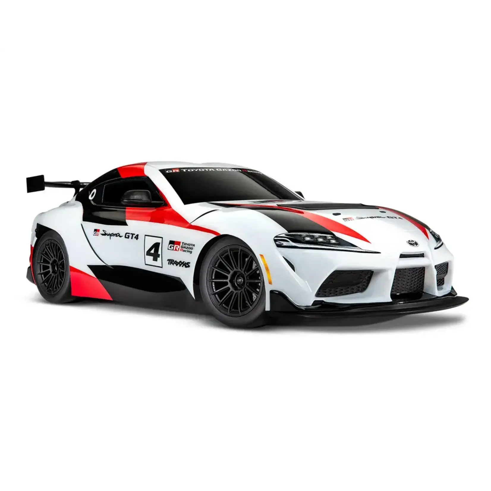 Traxxas #93164-4-WHT Traxxas 4-Tec 3.0 BL-2S 1/10 Electric RTR Touring Car w/Toyota GR Supra GT4 Body (White) w/TQ 2.4GHz Radio
