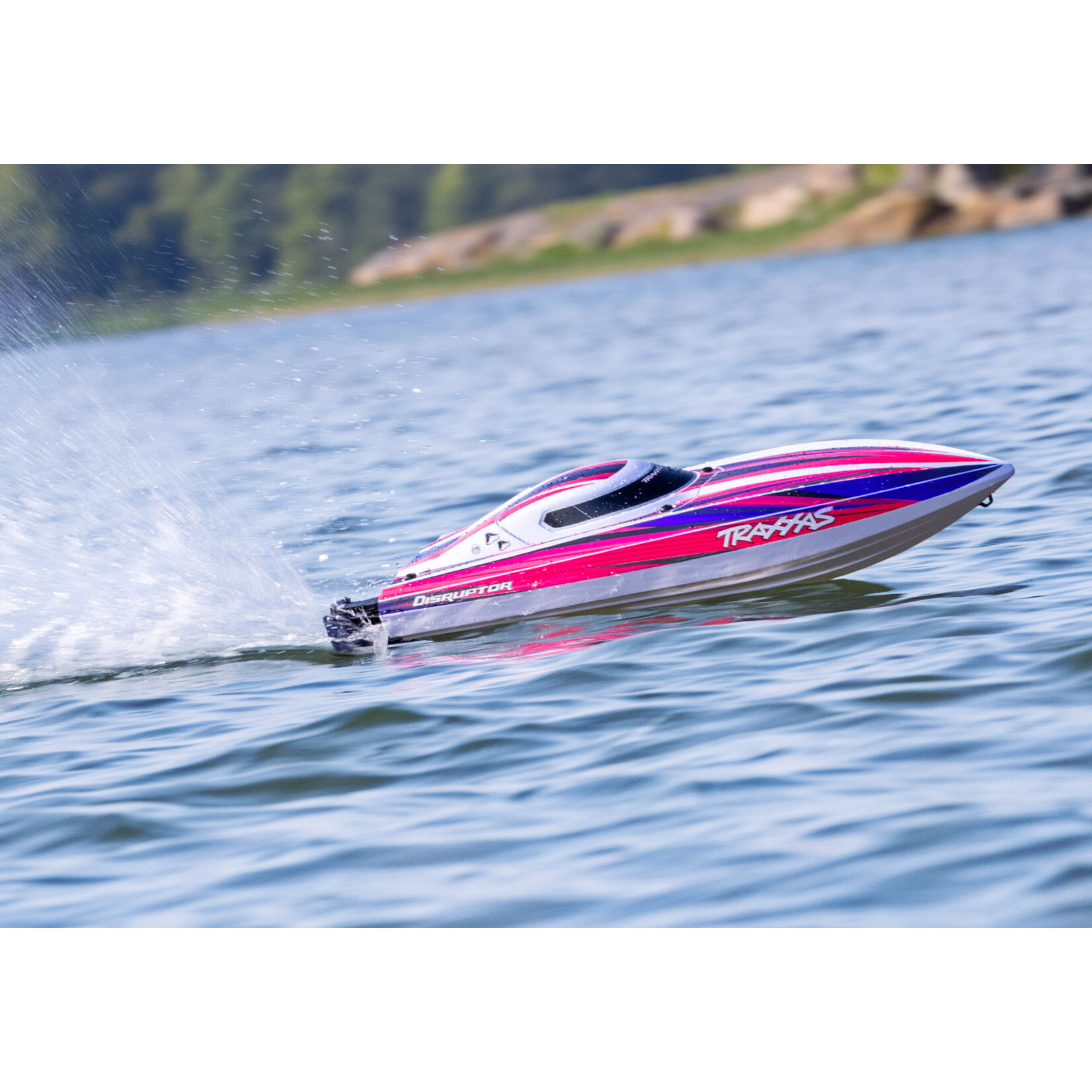 Traxxas #106064-4-PINK Traxxas Disruptor 4s Boat