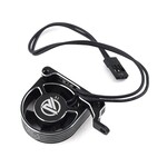 Revolution Design #RDRP0495-RP3 Revolution Design B74 Aluminum Fan Mount w/Ruddog 30mm HV Fan (Black)