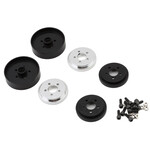 Team Associated #6395 Team Associated RC10 Jay Halsey Front Wheels (Chrome) (2)