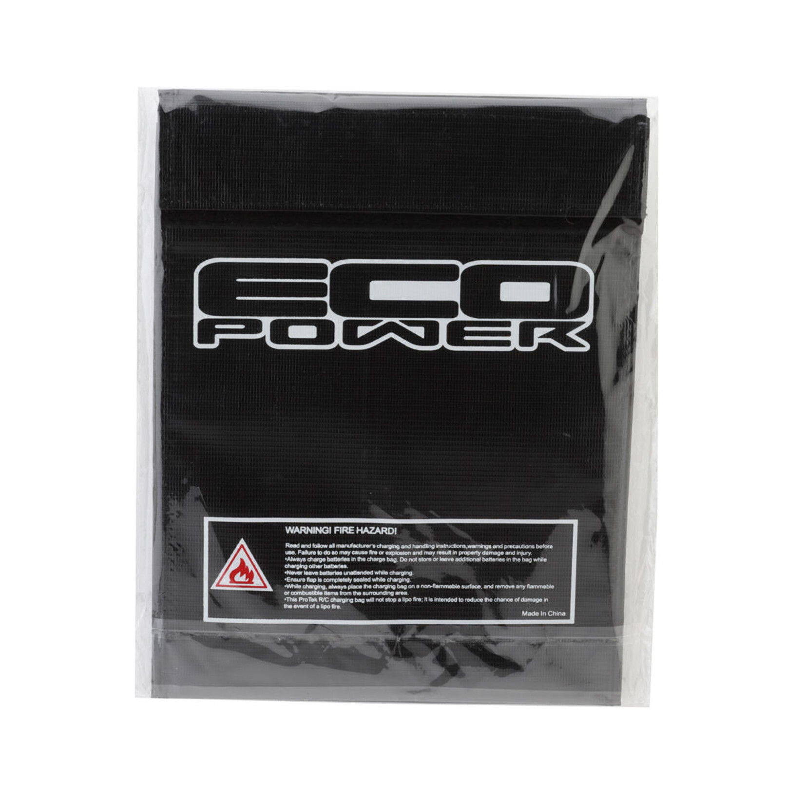 EcoPower #ECP-2060 EcoPower Flame Resistant LiPo Charging Bag (Large, 23x30cm)