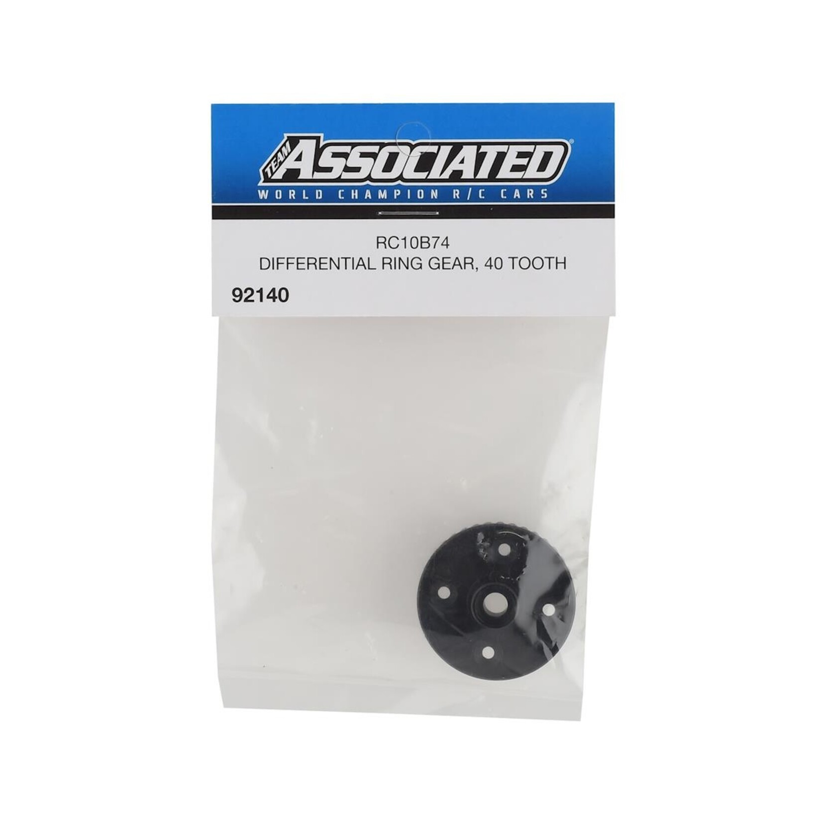 Team Associated #92140 Team Associated RC10B74 Differential Ring Gear (40T)