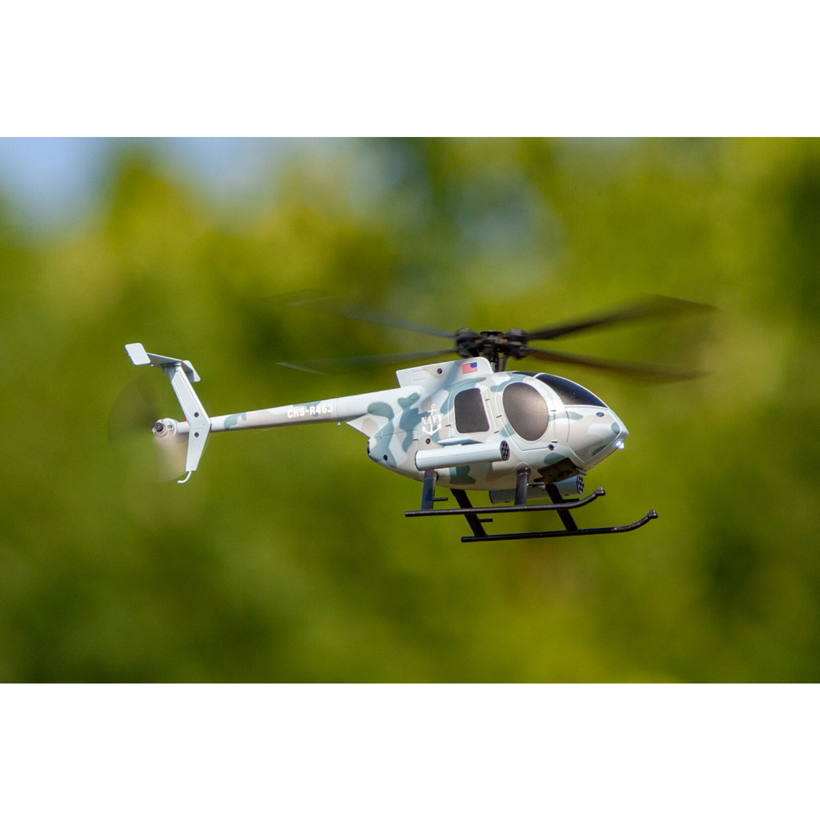 Rage RC #RGR6102 Rage RC  Hero-Copter Military, 4-Blade RTF Heli; Navy