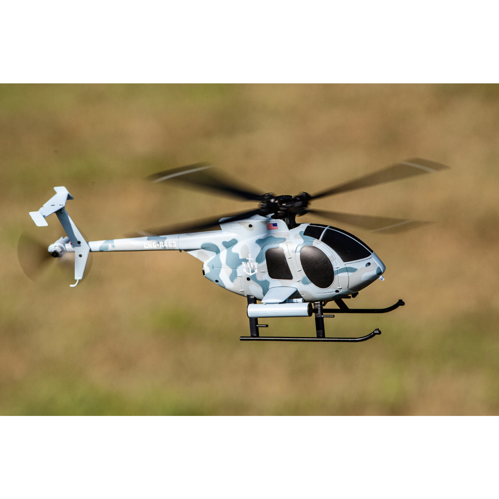 Rage RC #RGR6102 Rage RC  Hero-Copter Military, 4-Blade RTF Heli; Navy