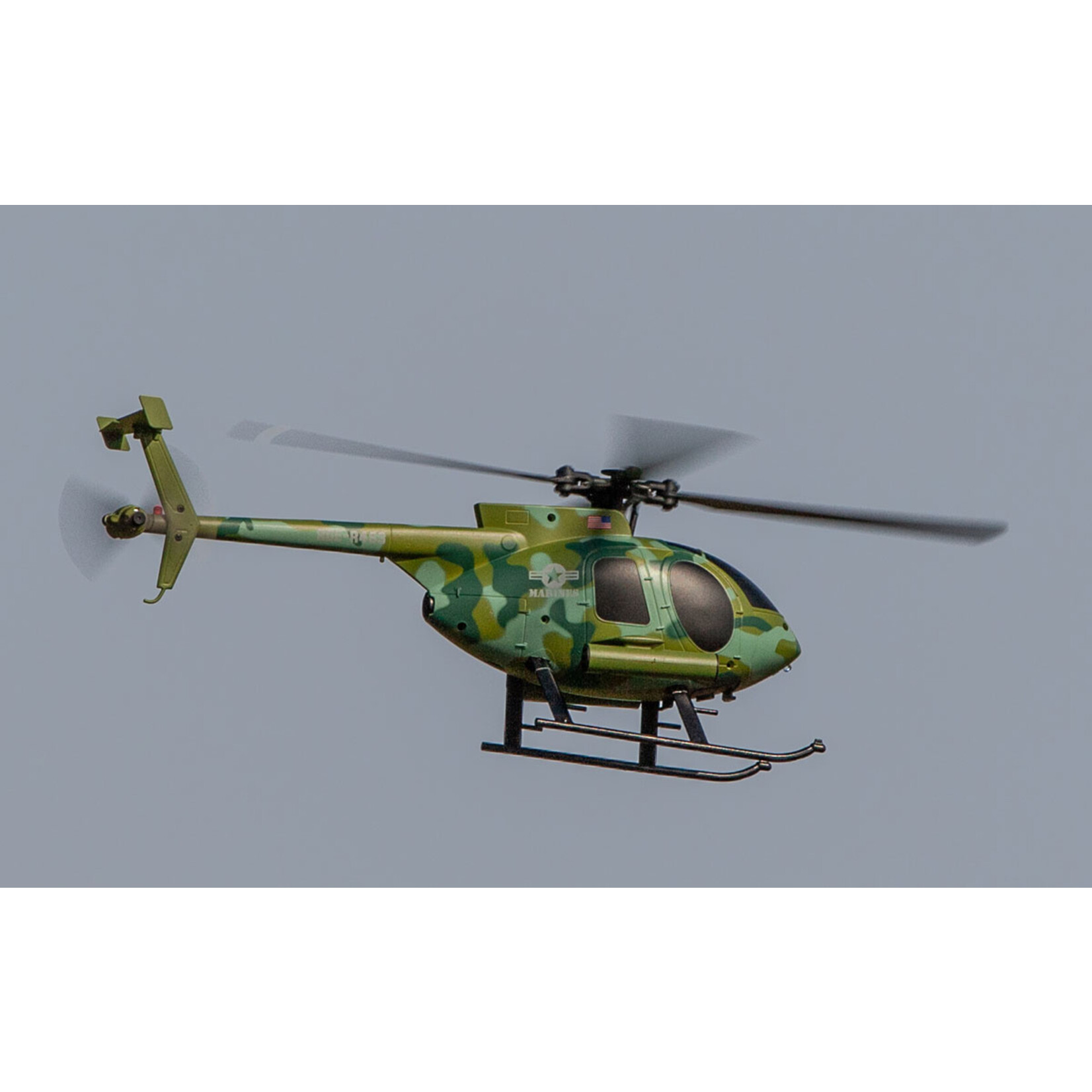 Rage RC #RGR6101 Rage RC Hero-Copter Military, 4-Blade RTF Heli; Marines