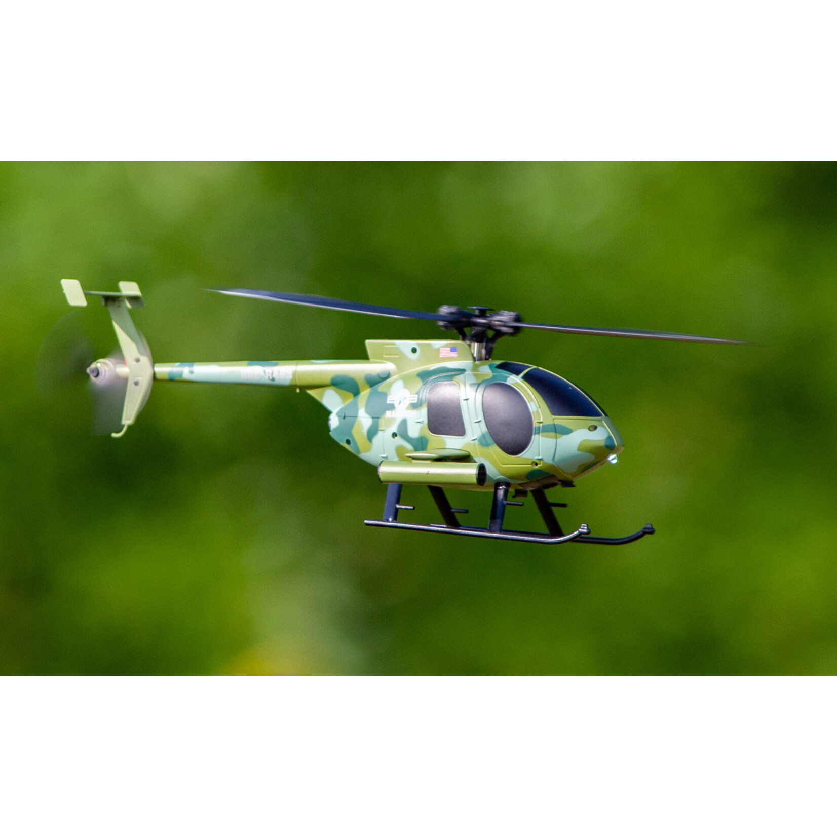 Rage RC #RGR6101 Rage RC Hero-Copter Military, 4-Blade RTF Heli; Marines