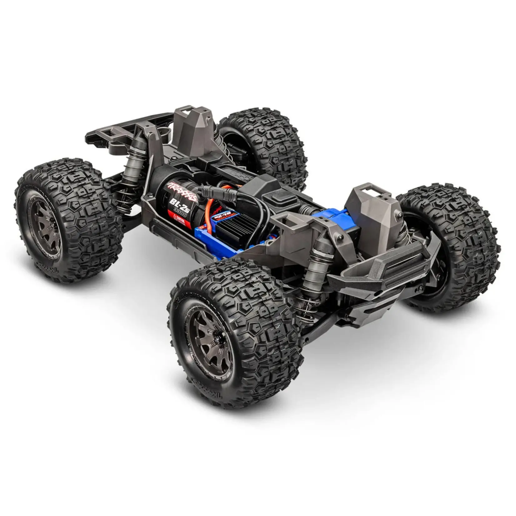 Traxxas #107154-1-BLK  Traxxas Mini Maxx BL-2S 4WD w/USB-C (Black)