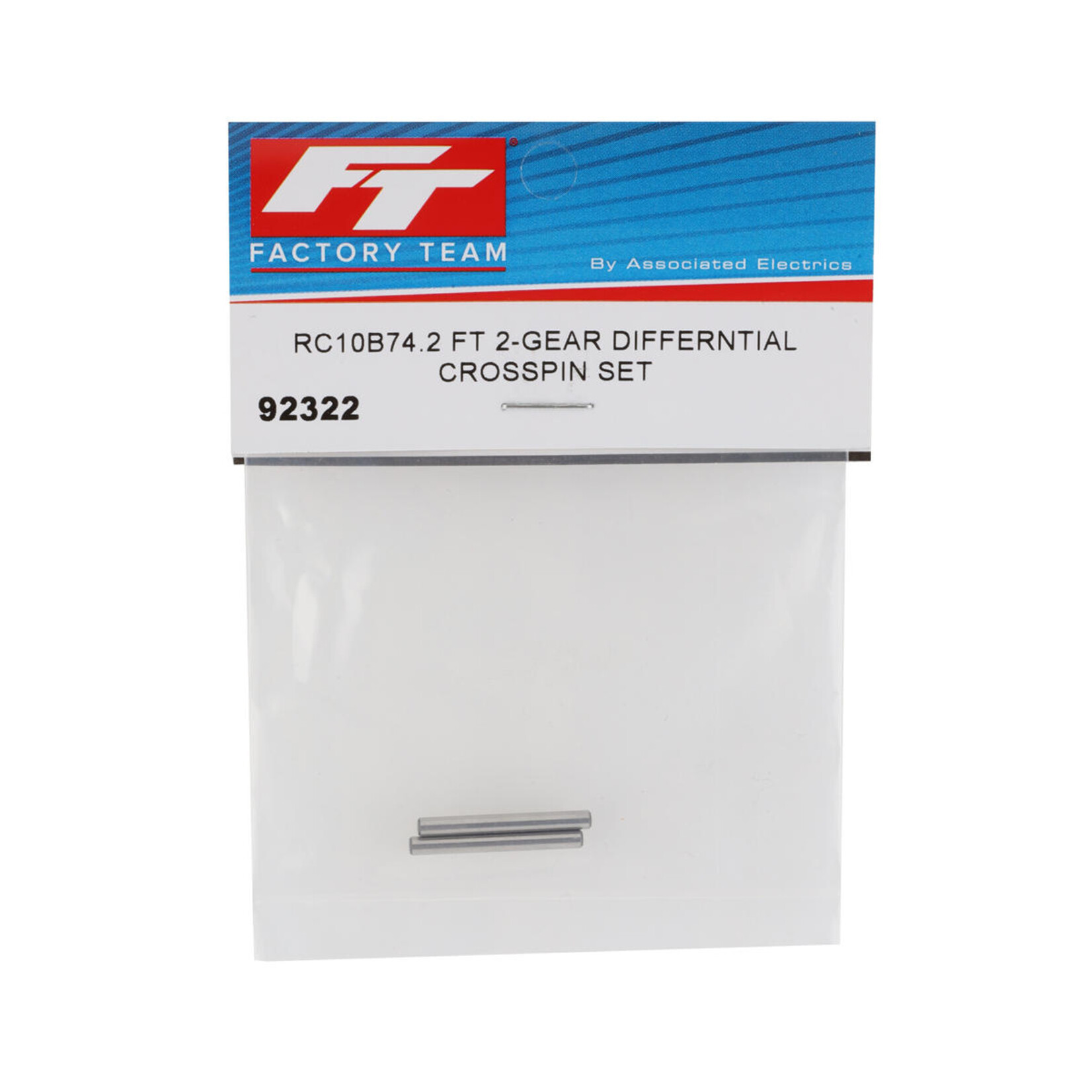 Team Associated #92322 Team Associated RC10B74.2 FT 2-Gear Differential Cross Pins (2)