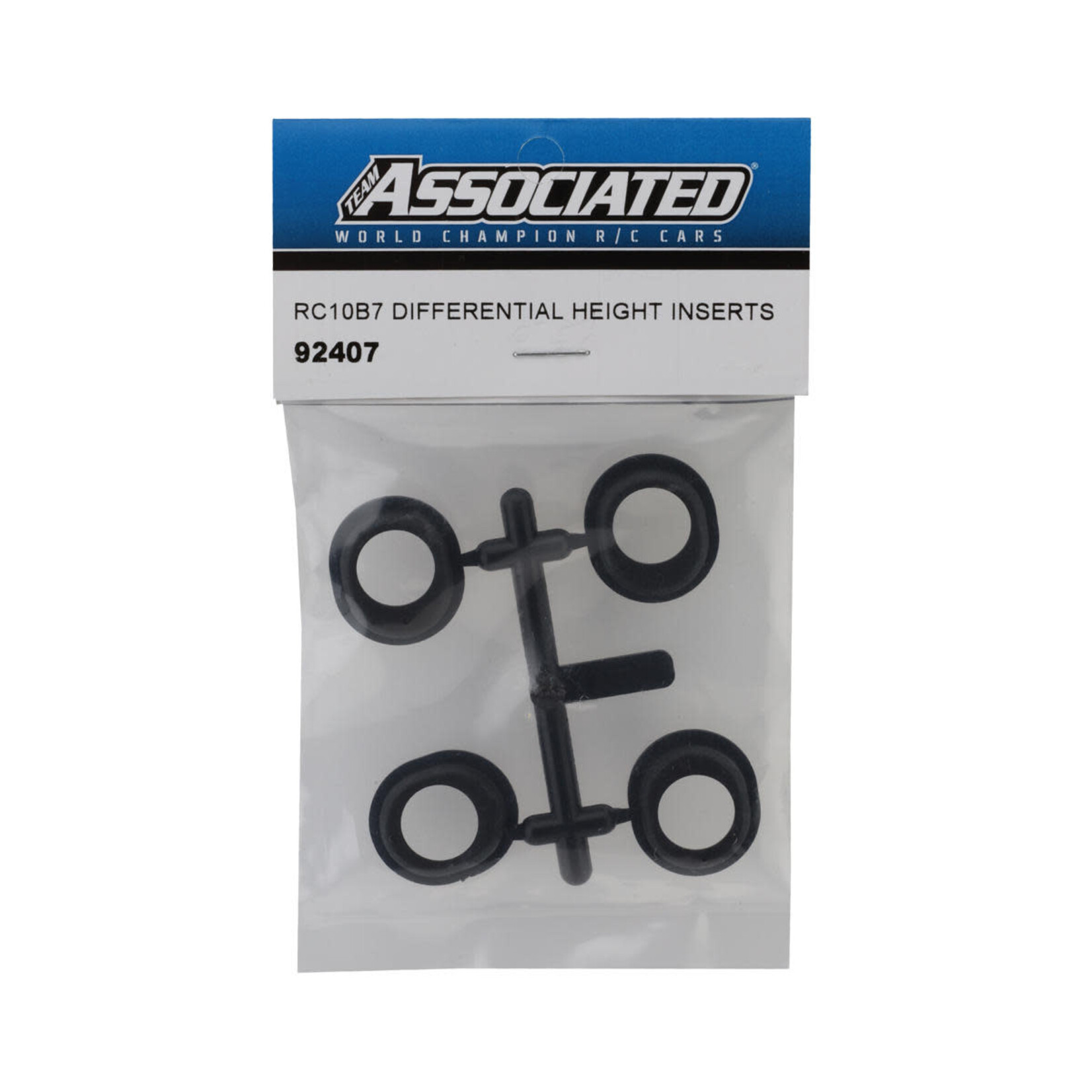 Team Associated #92407 Team Associated RC10B7 Differential Height Inserts (4)