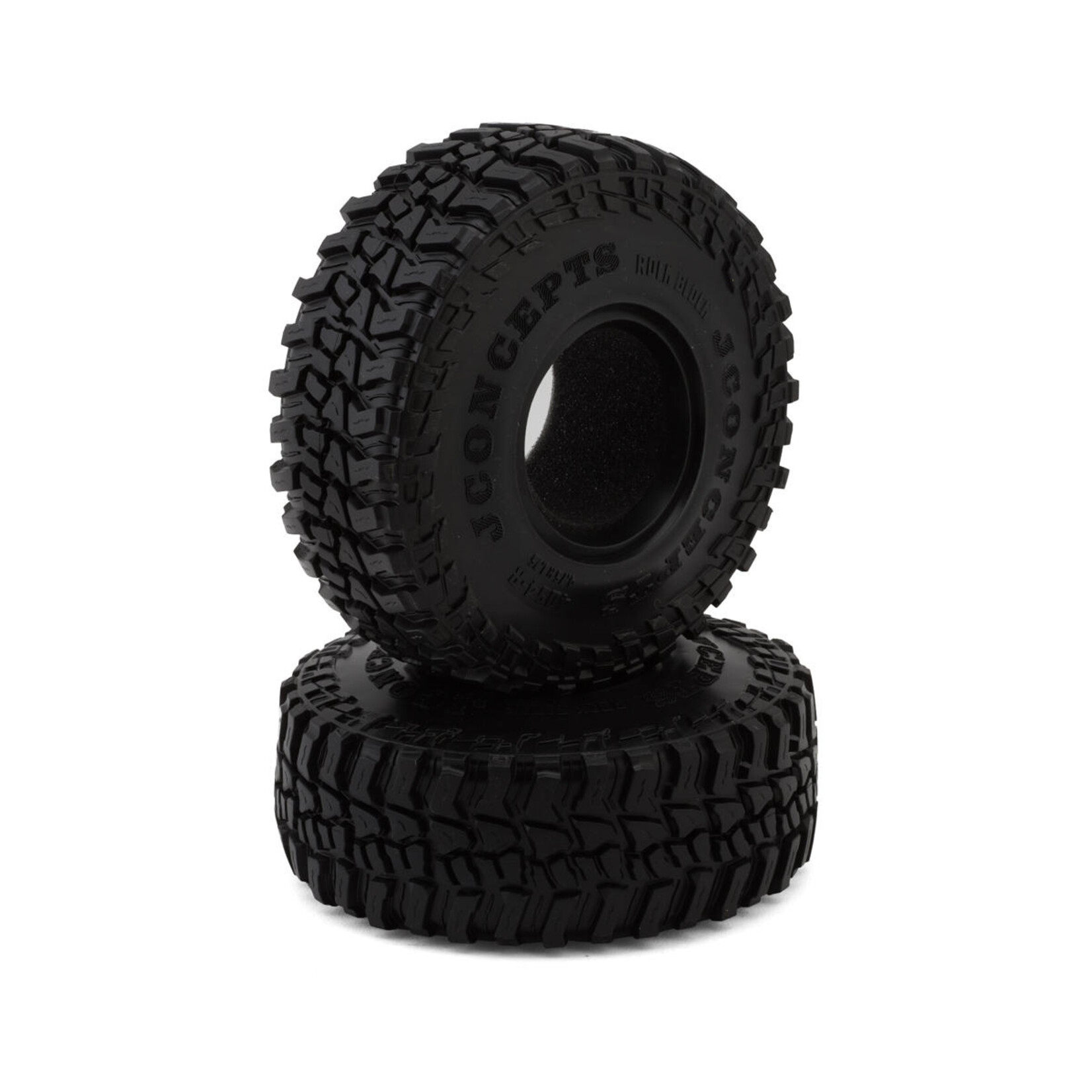 JConcepts #4054-02 JConcepts Rock Block 1.9" 1/10 Rock Crawler Tires (2) (4.75" - Class 2) (Green)