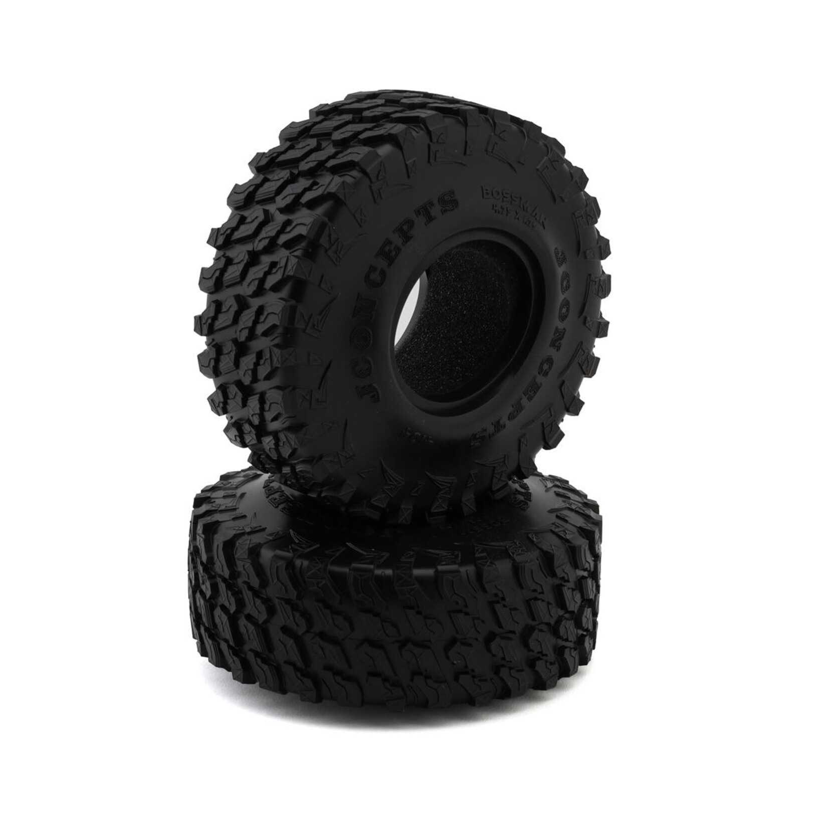 JConcepts #4104-02 JConcepts Bossman 1.9" Rock Crawler Tires (2) (Green)