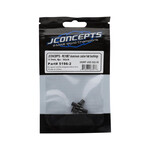 JConcepts #5196-2 JConcepts RC10B7 Aluminum Caster Hat Bushings (Black) (4) (0 & 3mm)