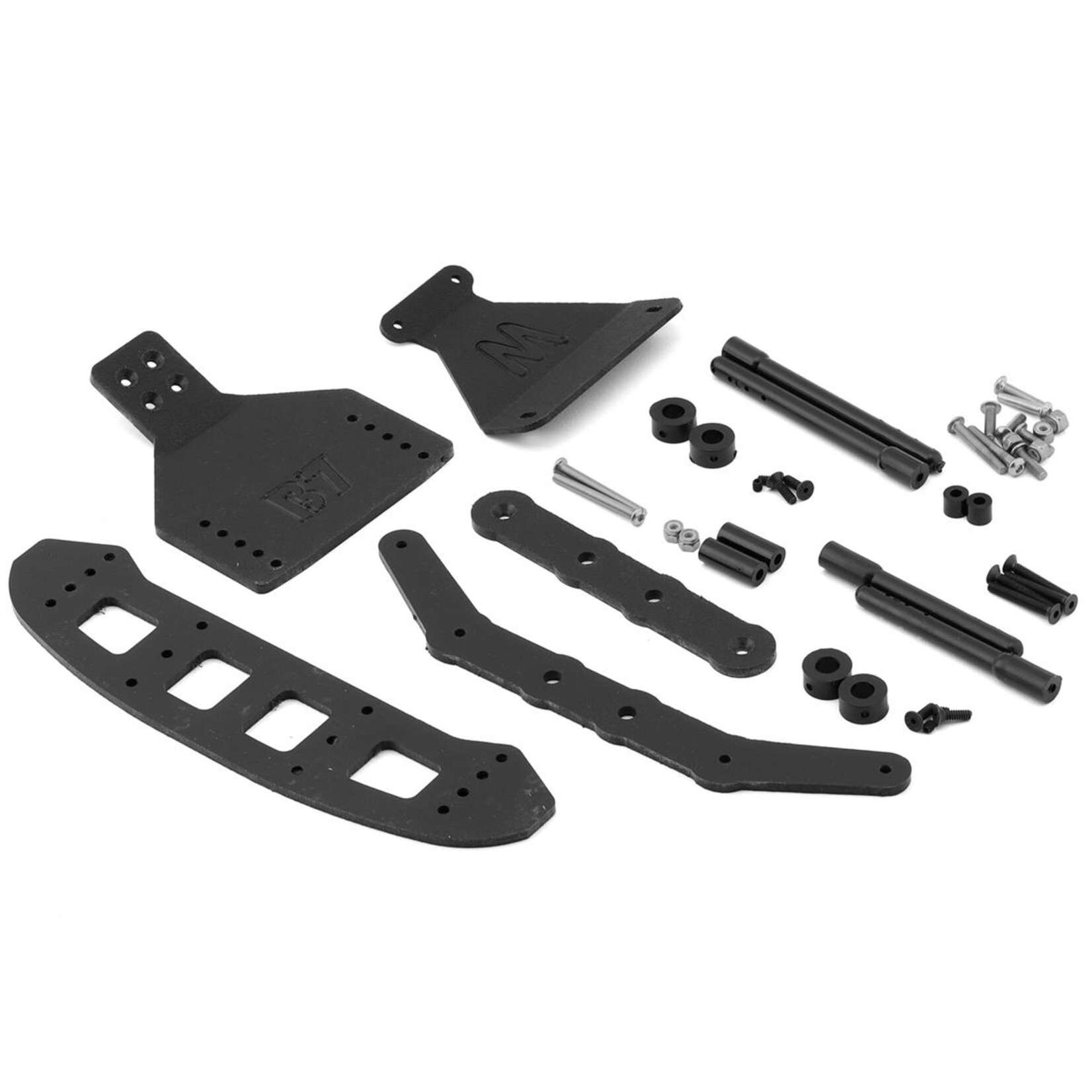 McAllister Racing #922 McAllister Racing Team Associated RC10B7 Front & Rear Body Mounting Kit