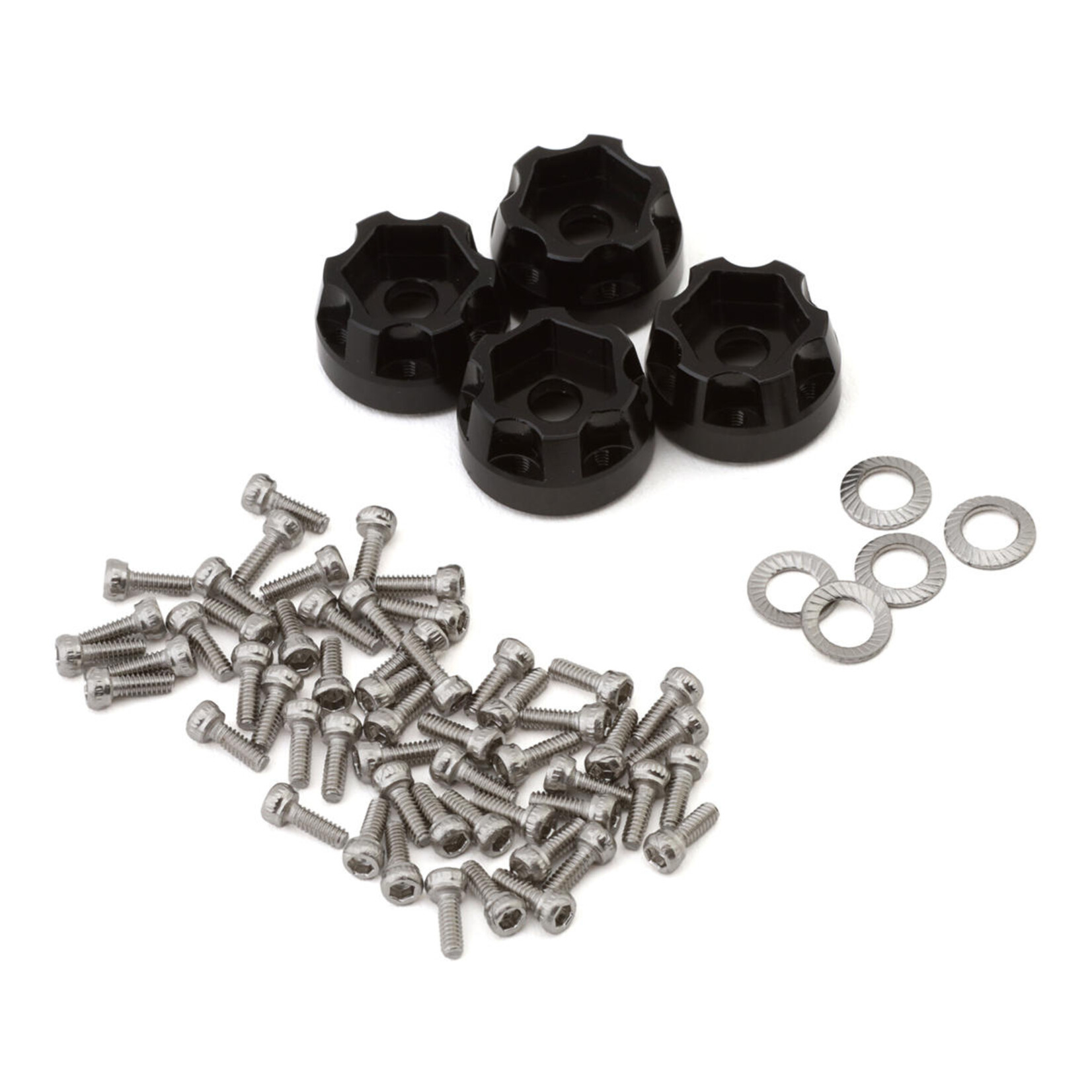 Treal #X003Z3T3WV Treal Hobby Type I 1.0" Classic 12-Spoke Beadlock Wheels (Blue) (4) (27.2g)