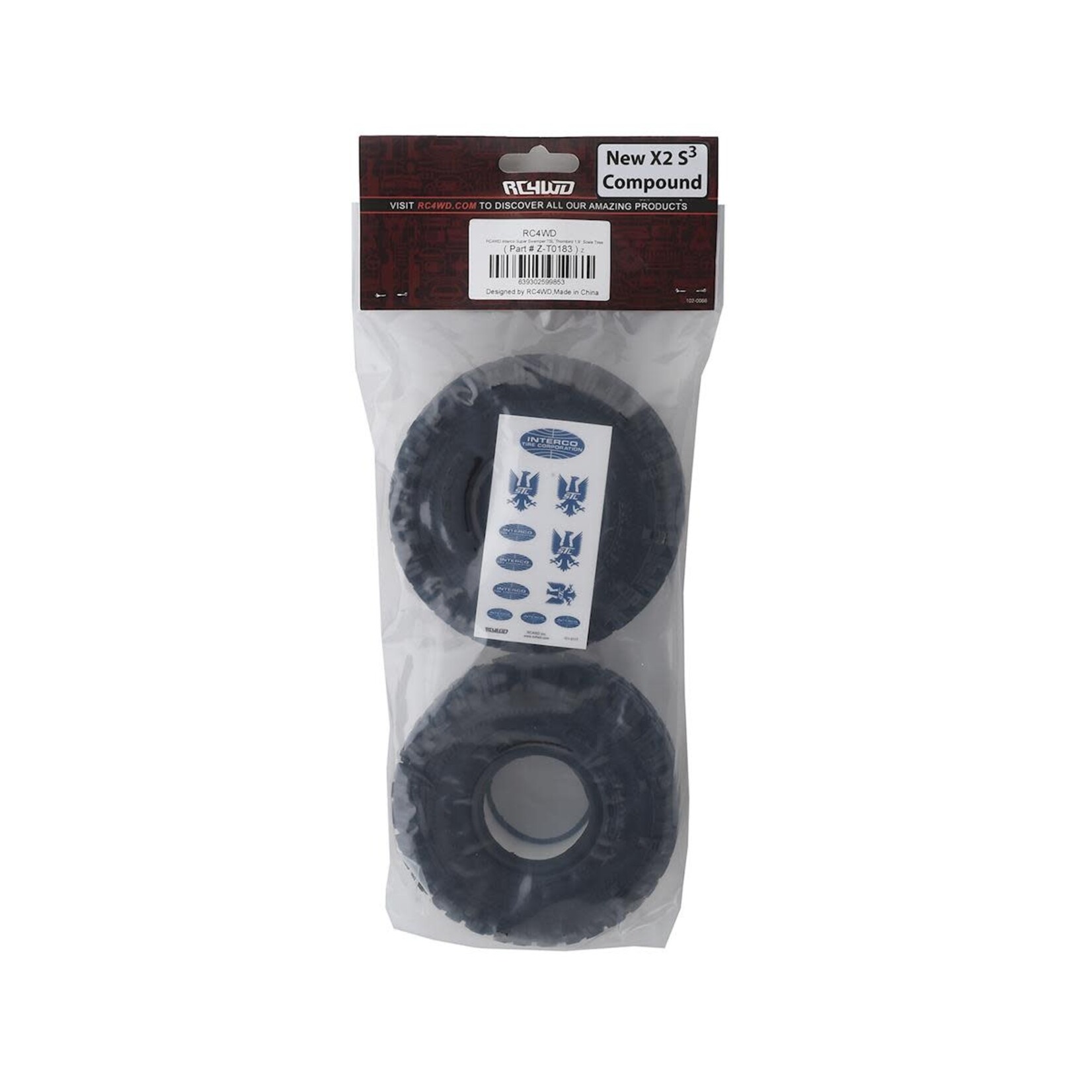 RC4WD #Z-T0183 RC4WD Interco Super Swamper TSL Thornbird 1.9" Scale Tires
