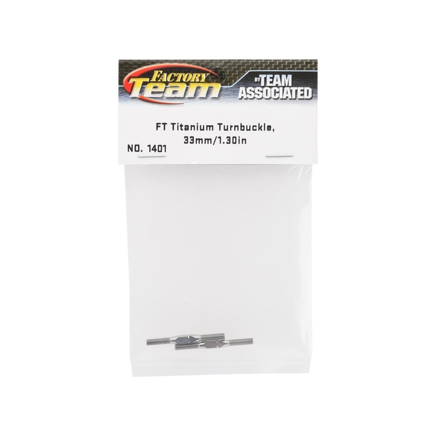 Team Associated #1401 Team Associated Titanium Turnbuckle 1.30"/33mm (2)