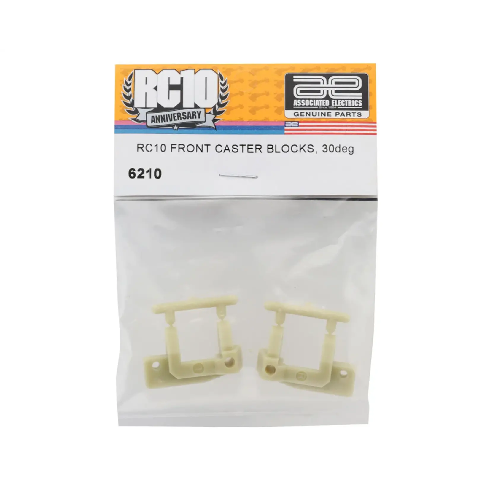 Team Associated #6210 Team Associated RC10 30° Front Caster Blocks (2)