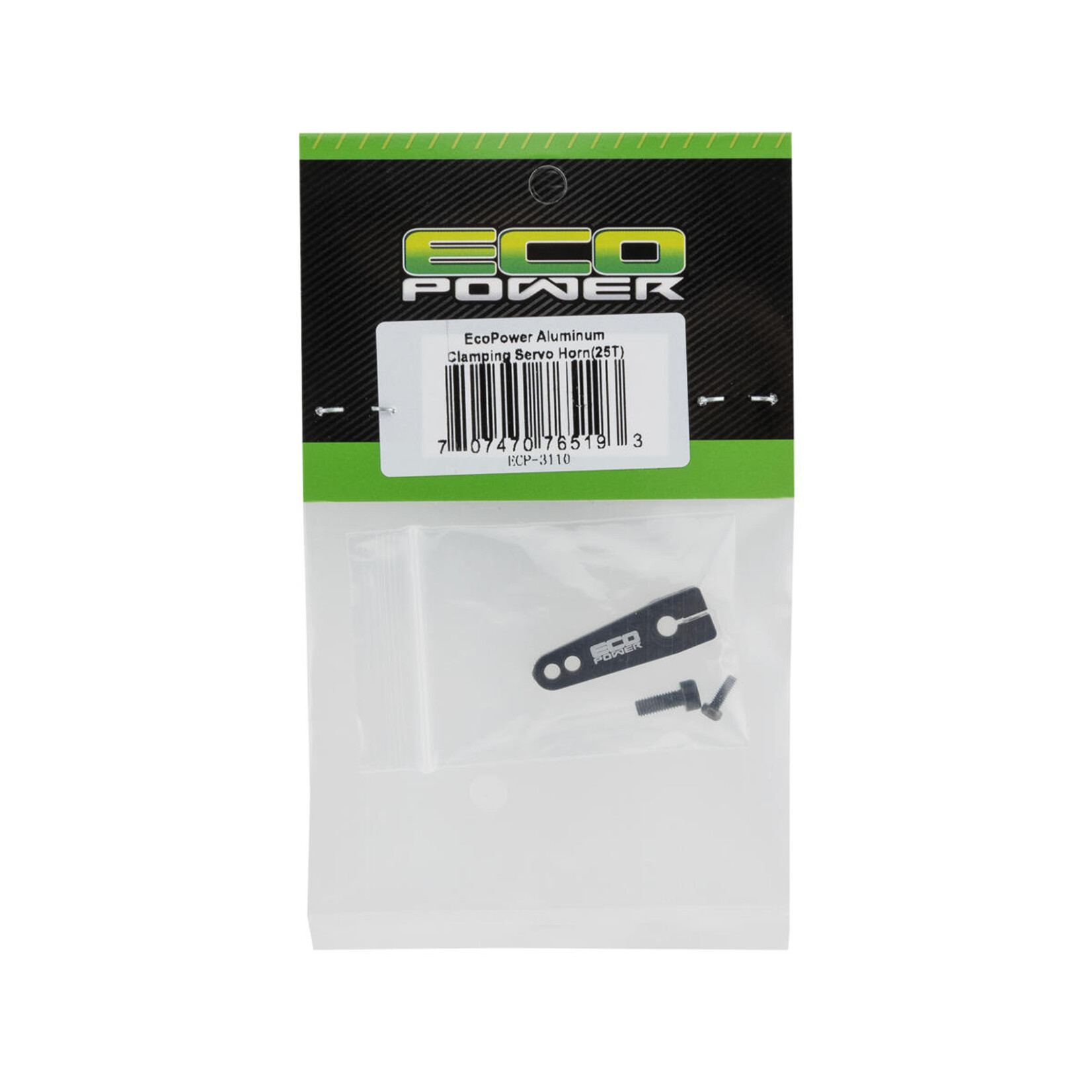 EcoPower #ECP-3110 EcoPower Aluminum Clamping Servo Horn (25T)