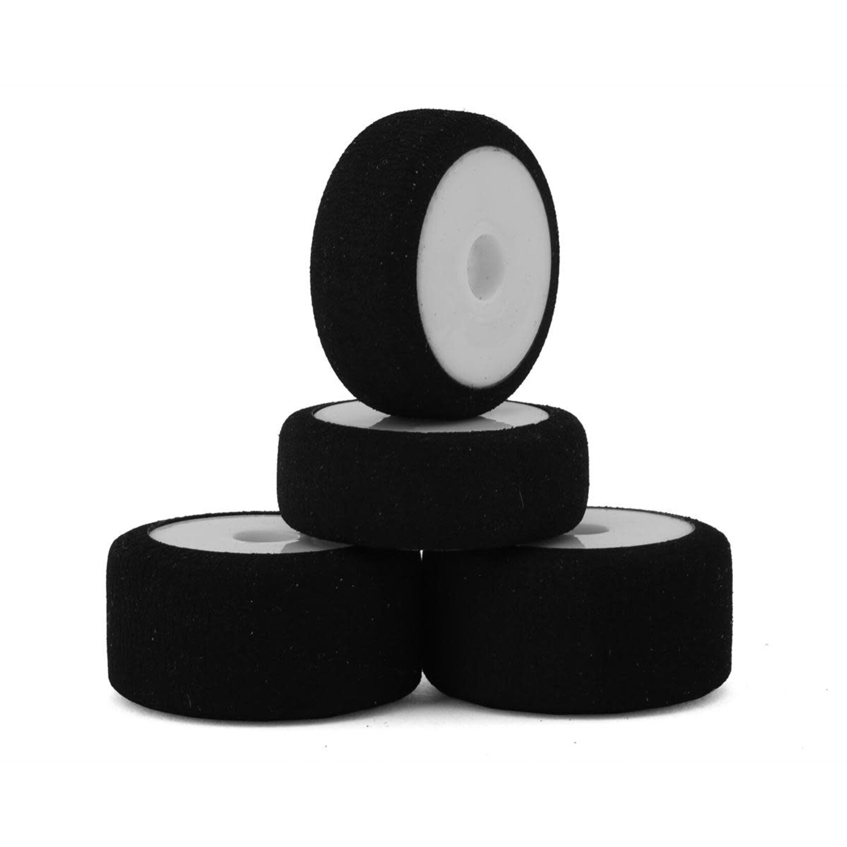 HackFab #HFB06300W HackFab Losi Micro-B Foam Tires (4) (White)