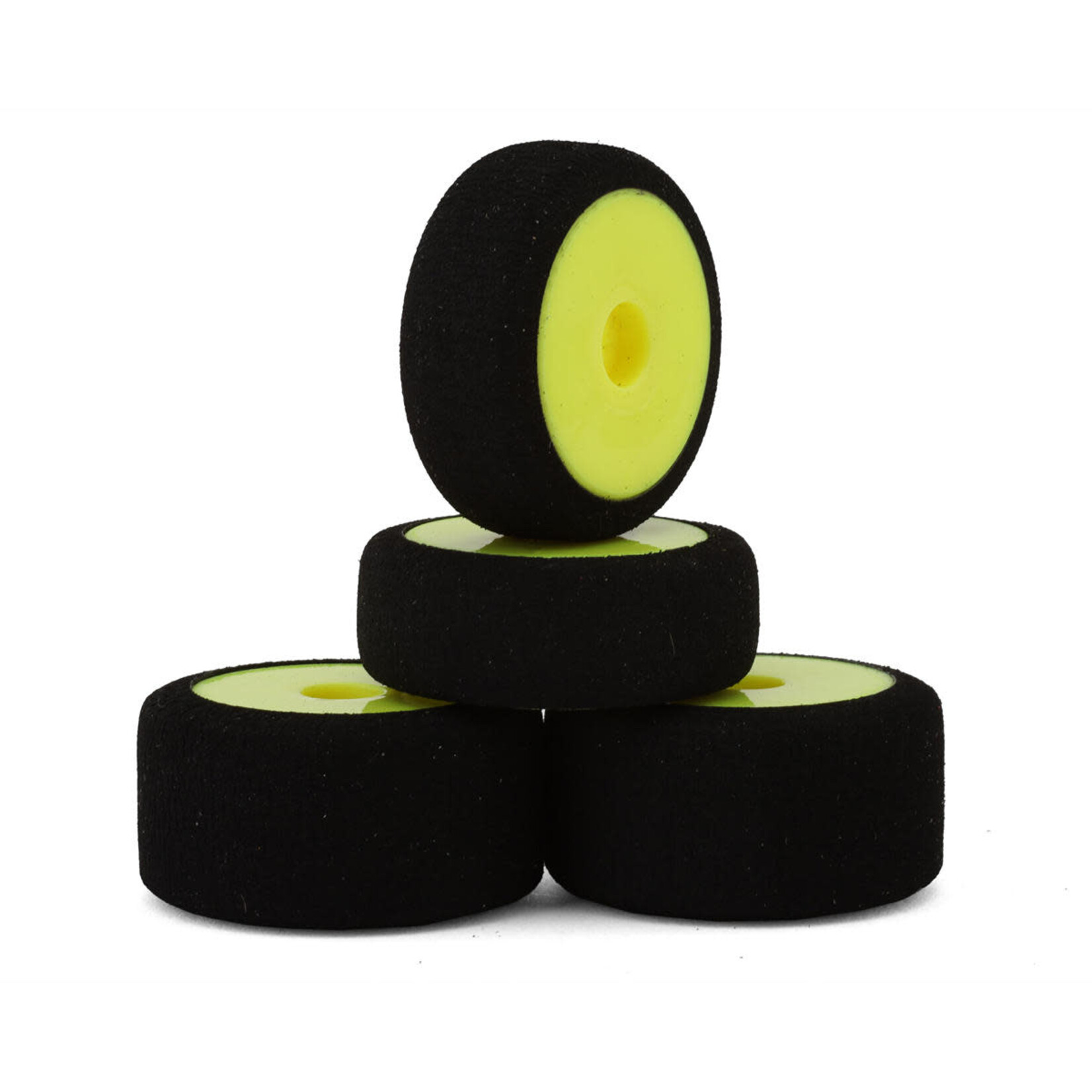 HackFab #HFB06300Y HackFab Losi Micro-B Foam Tires (4) (Yellow)