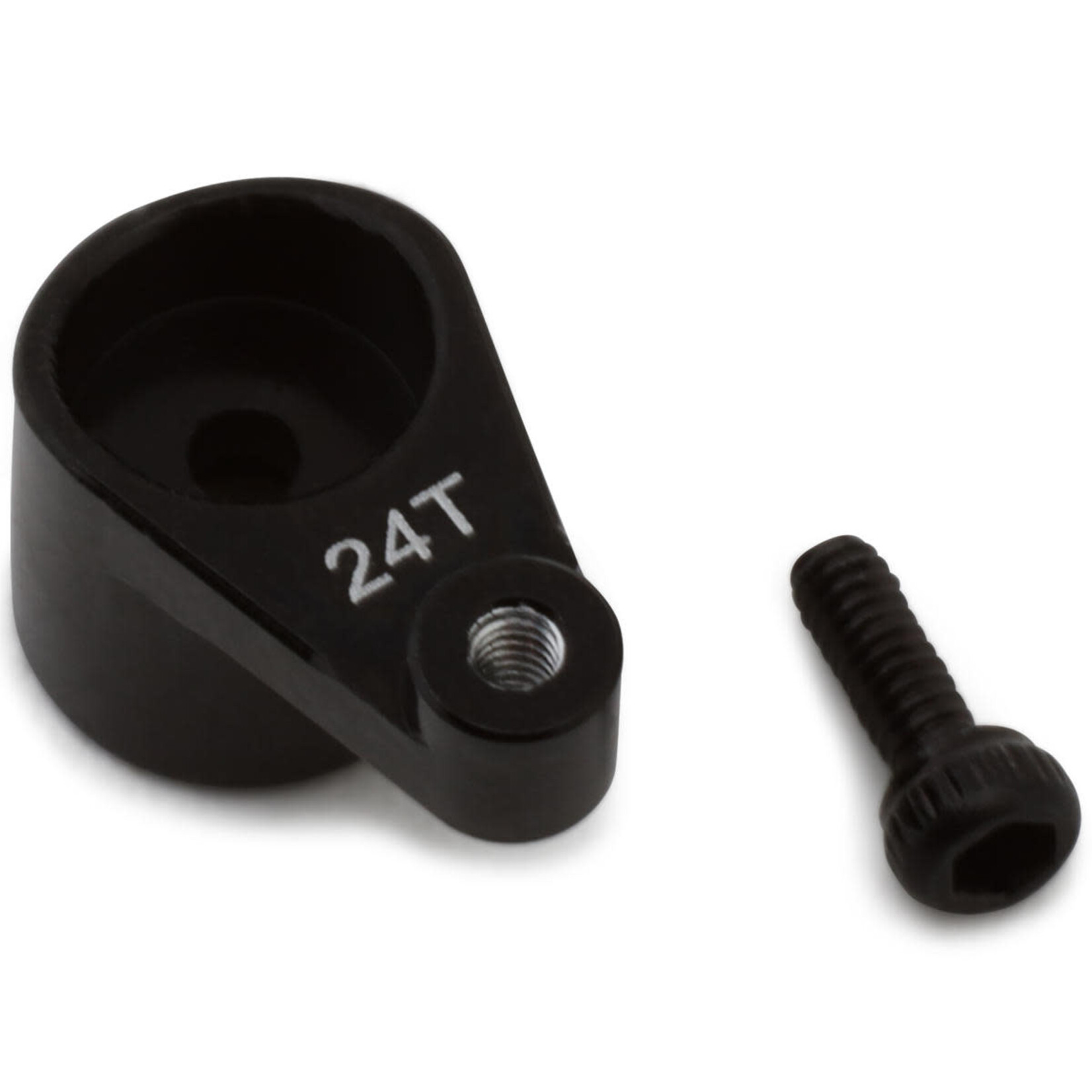 Yeah Racing #LSMB-009BK Yeah Racing Losi® Micro-B Aluminum Servo Horn (Black) (24T)