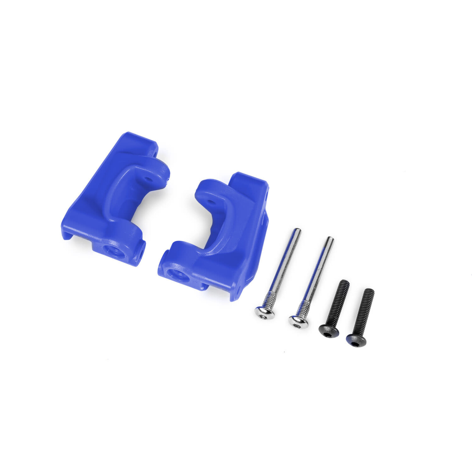 Traxxas #9135-BLUE Traxxas Blue Extreme Heavy-Duty Caster Blocks (L&R)