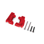Traxxas #9135-RED Traxxas Red Extreme Heavy-Duty Caster Blocks (L&R)