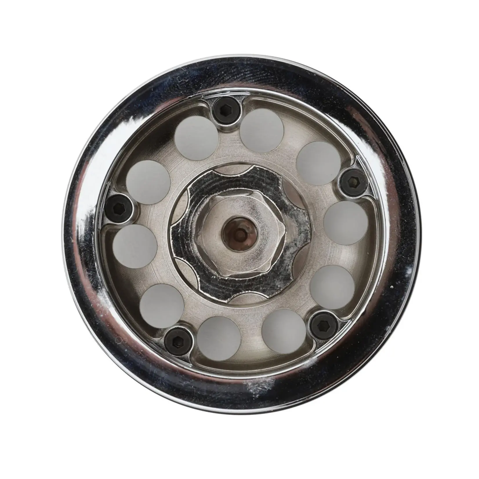 RC4WD #Z-W0352 RC4WD Fuel Off-Road 1.9" FF31 1/10 Front Beadlock Wheels (Chrome) (2)