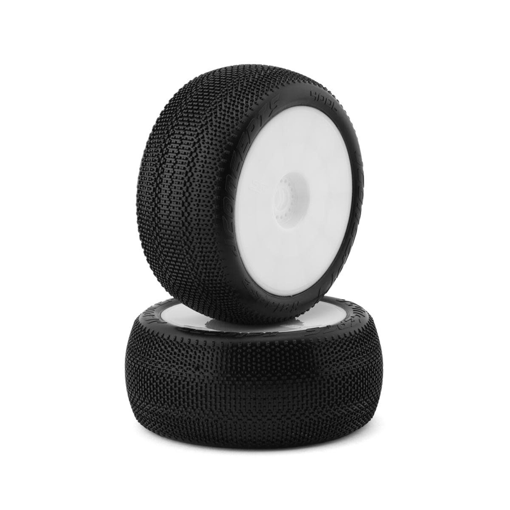 JConcepts #4006-12 JConcepts Relapse 4.0" Pre-Mounted 1/8 Truggy Tires (2) (White) (Green)