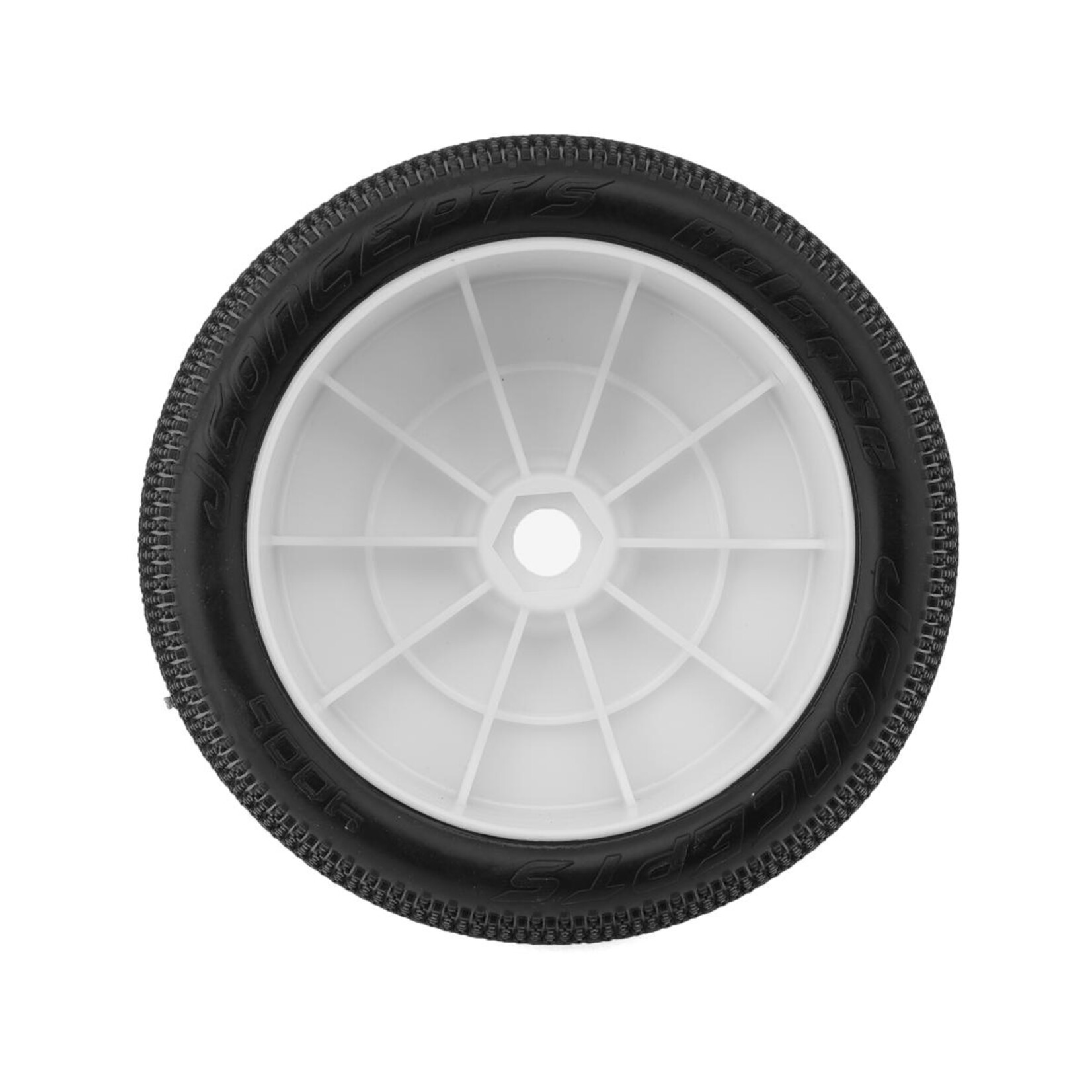 JConcepts #4006-12 JConcepts Relapse 4.0" Pre-Mounted 1/8 Truggy Tires (2) (White) (Green)